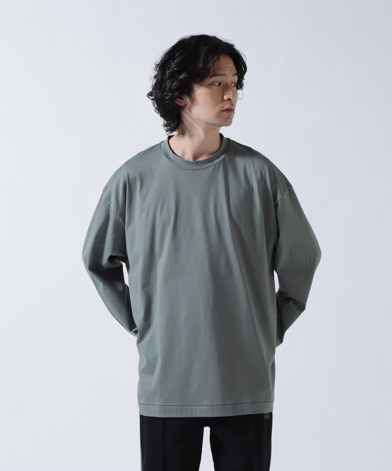 ATON (エイトン)SUVIN60/2 | OVERSIZED L/S T-SHIRT