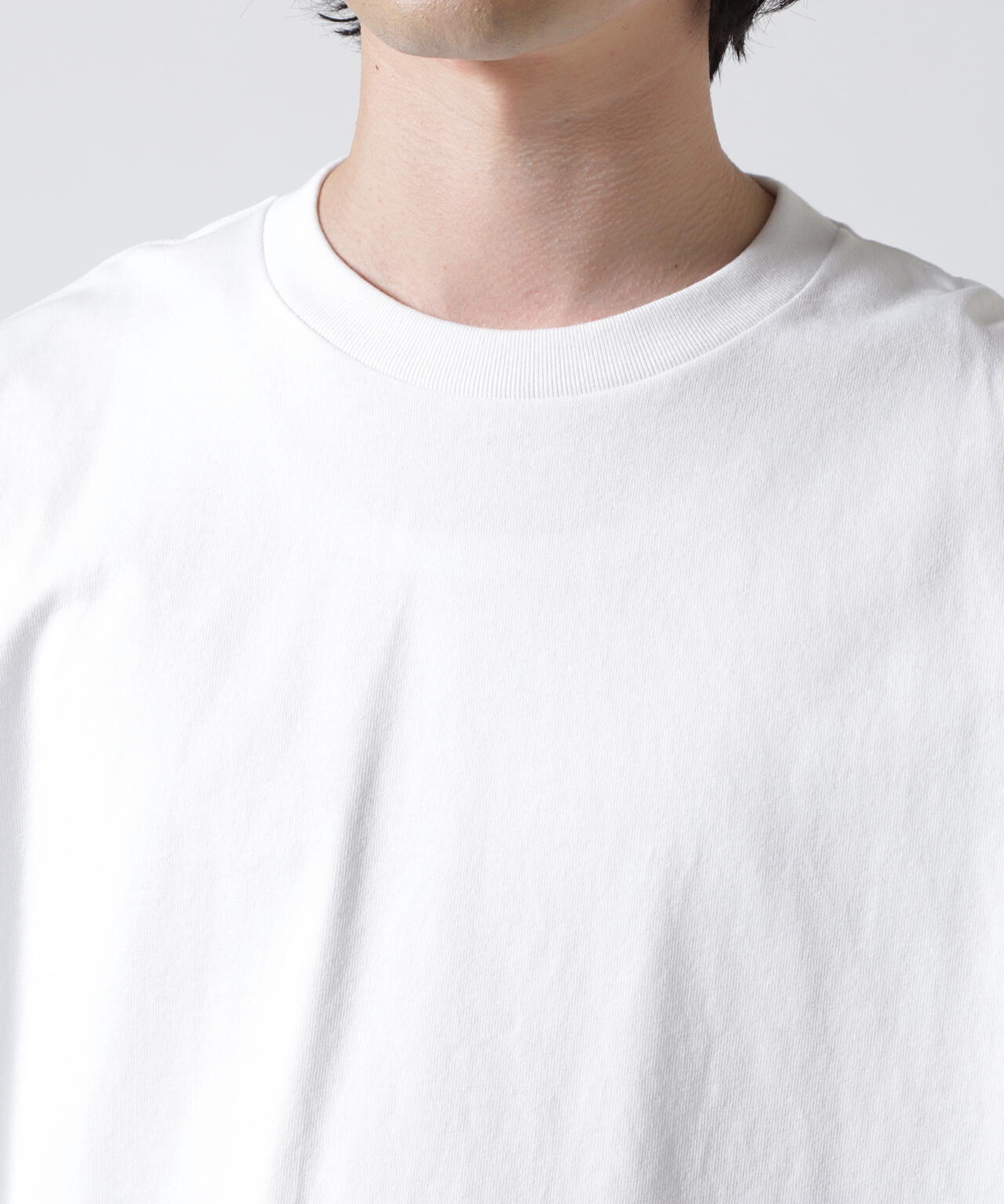 ATON (エイトン)12/- AIR SPINNING | LOOSE FIT LONG SLEEVE T-SHIRT