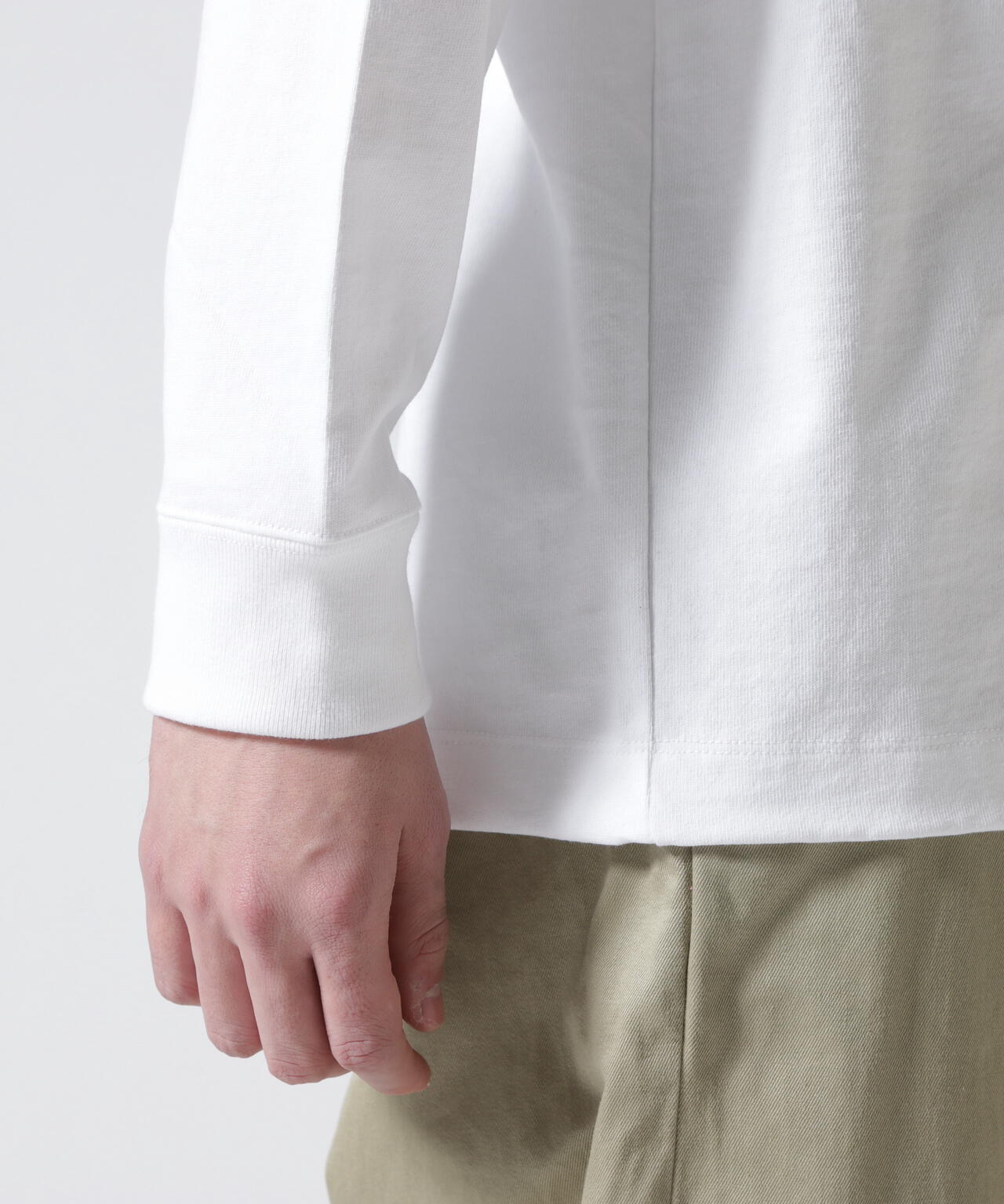 ATON (エイトン)12/- AIR SPINNING | LOOSE FIT LONG SLEEVE T-SHIRT