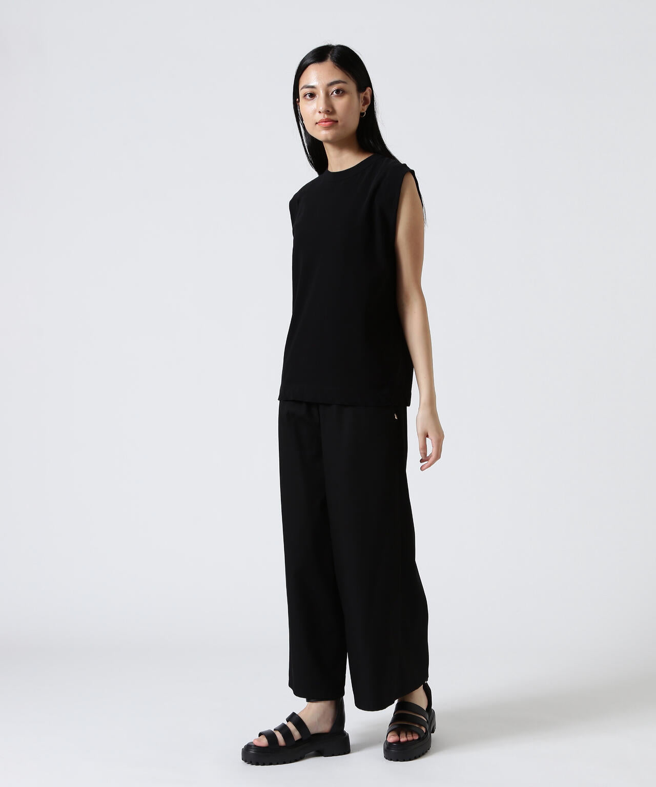 ATON (エイトン) FRESCA SINGLE JERSEY /TANK TOP