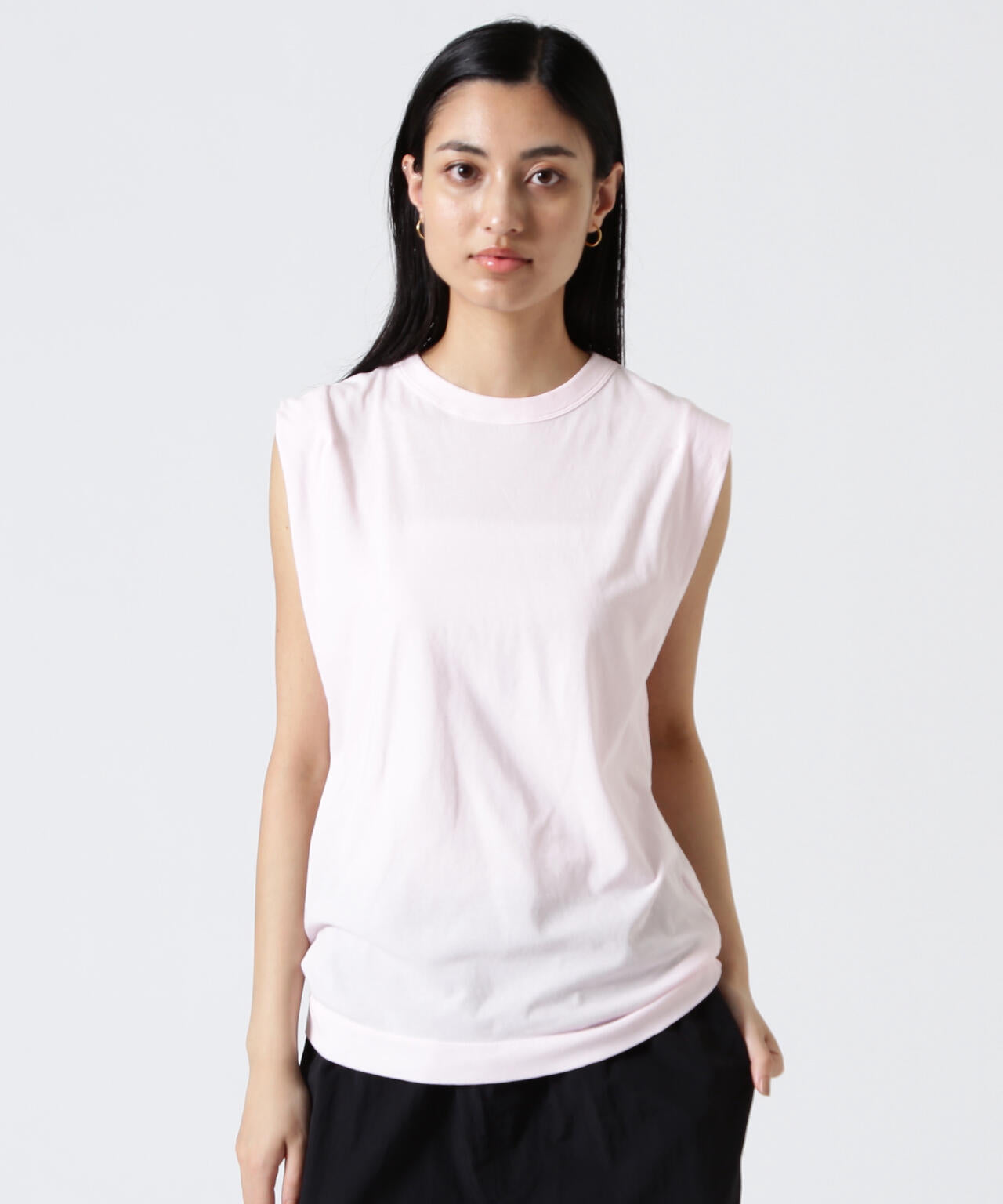 ATON (エイトン) FRESCA SINGLE JERSEY /TANK TOP