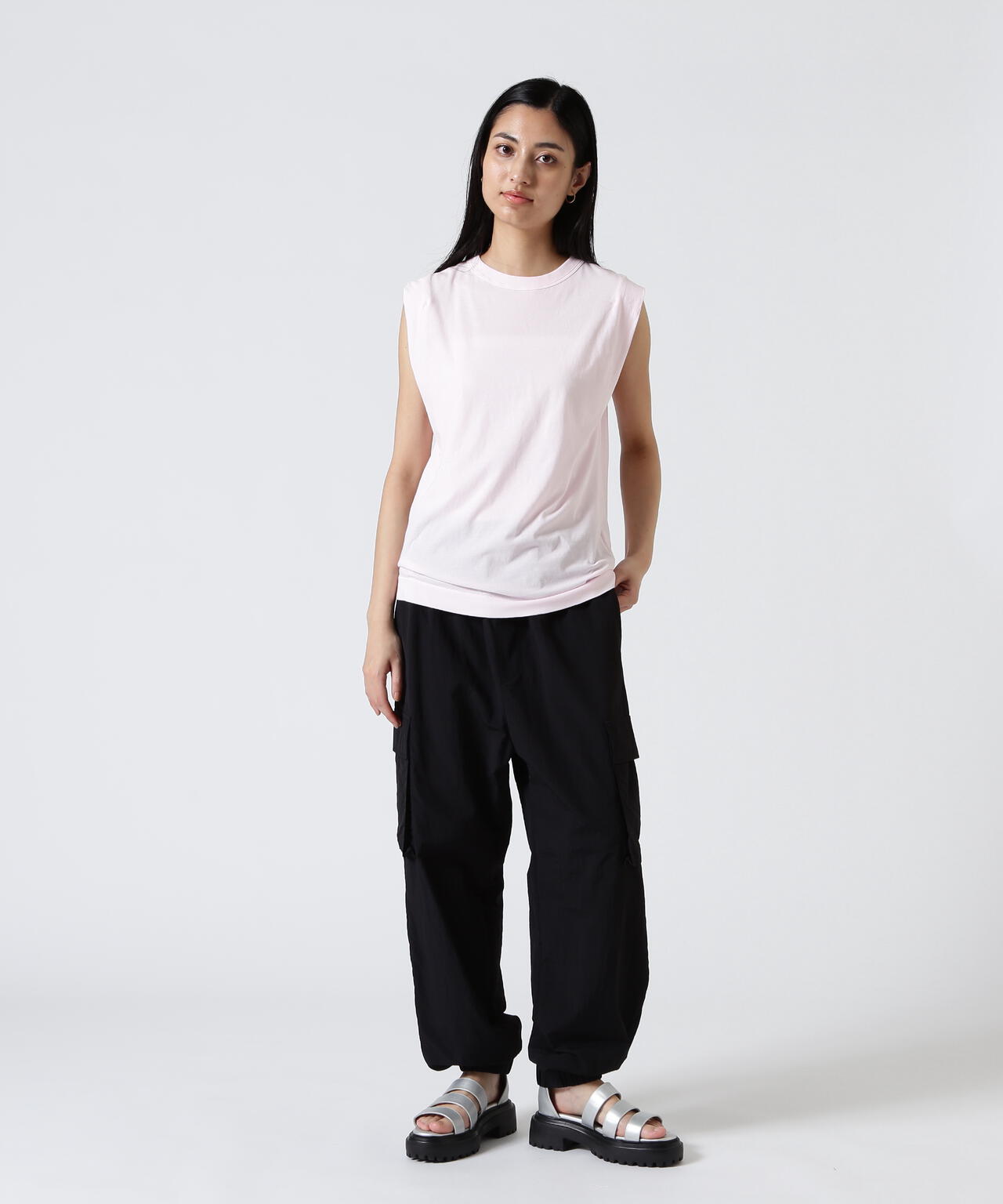 ATON (エイトン) FRESCA SINGLE JERSEY /TANK TOP
