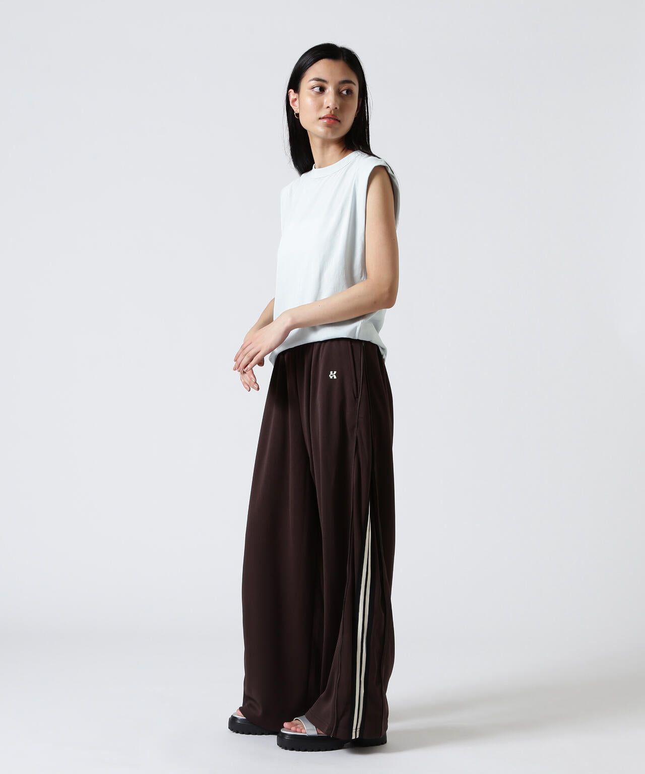 ATON (エイトン) FRESCA SINGLE JERSEY /TANK TOP