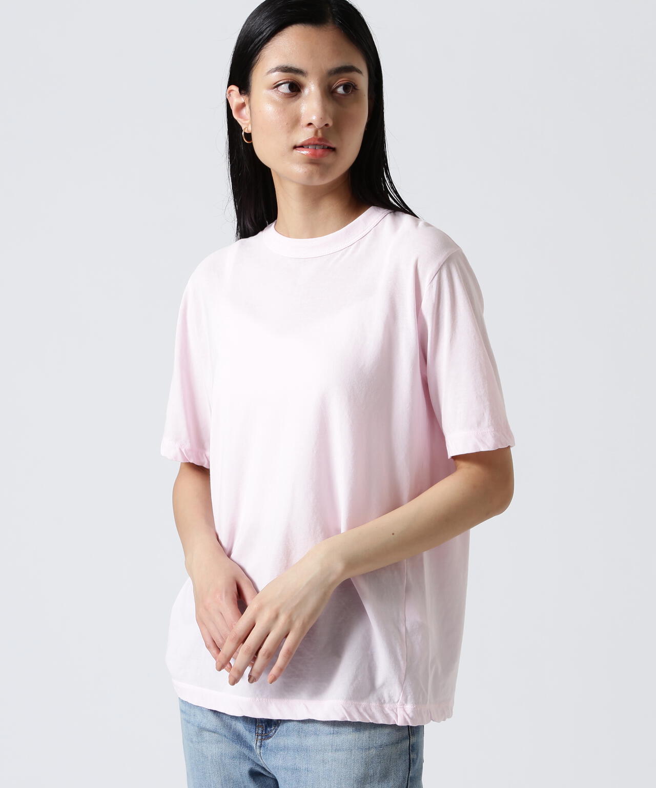 ATON (エイトン) FRESCA SINGLE JERSEY /STANDARD T-SHIRT