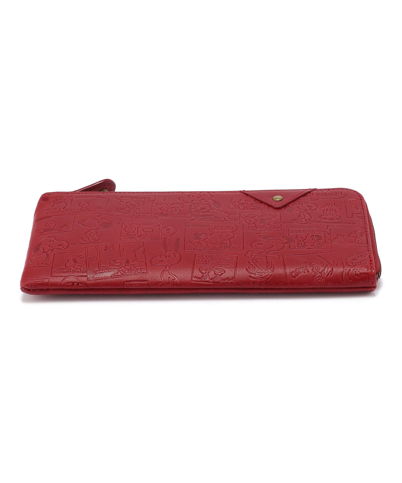 SNOOPY LEATHER COLLECTION/スヌーピーレザーコレクション/ヴィンテージコミックスリムLF束入れ財布