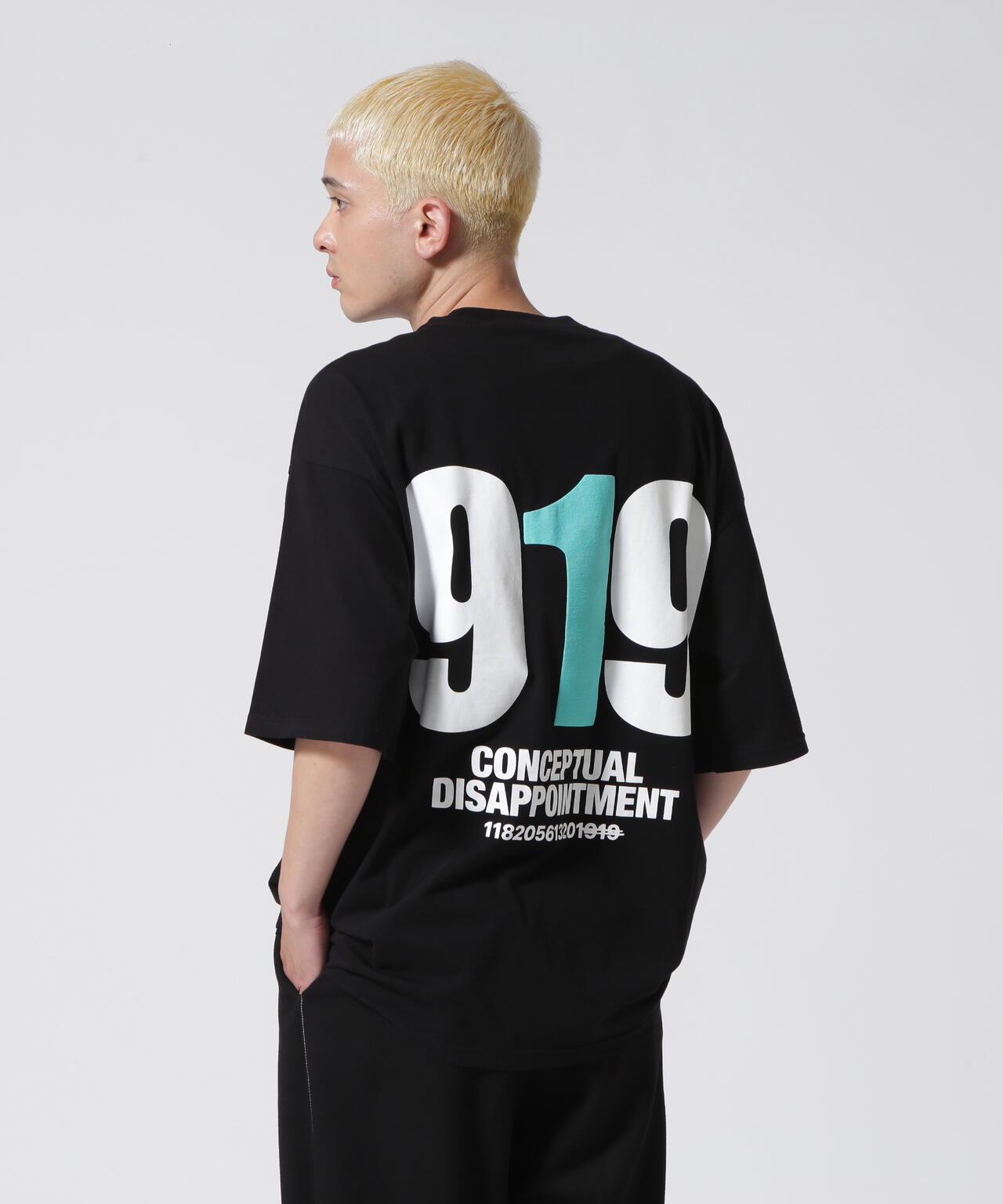 A.F ARTEFACT/919 Print Over Sized T-Shirts