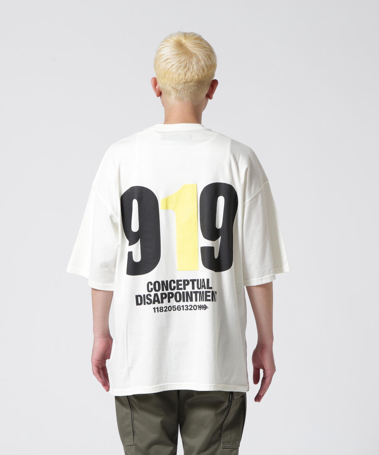 A.F ARTEFACT/919 Print Over Sized T-Shirts