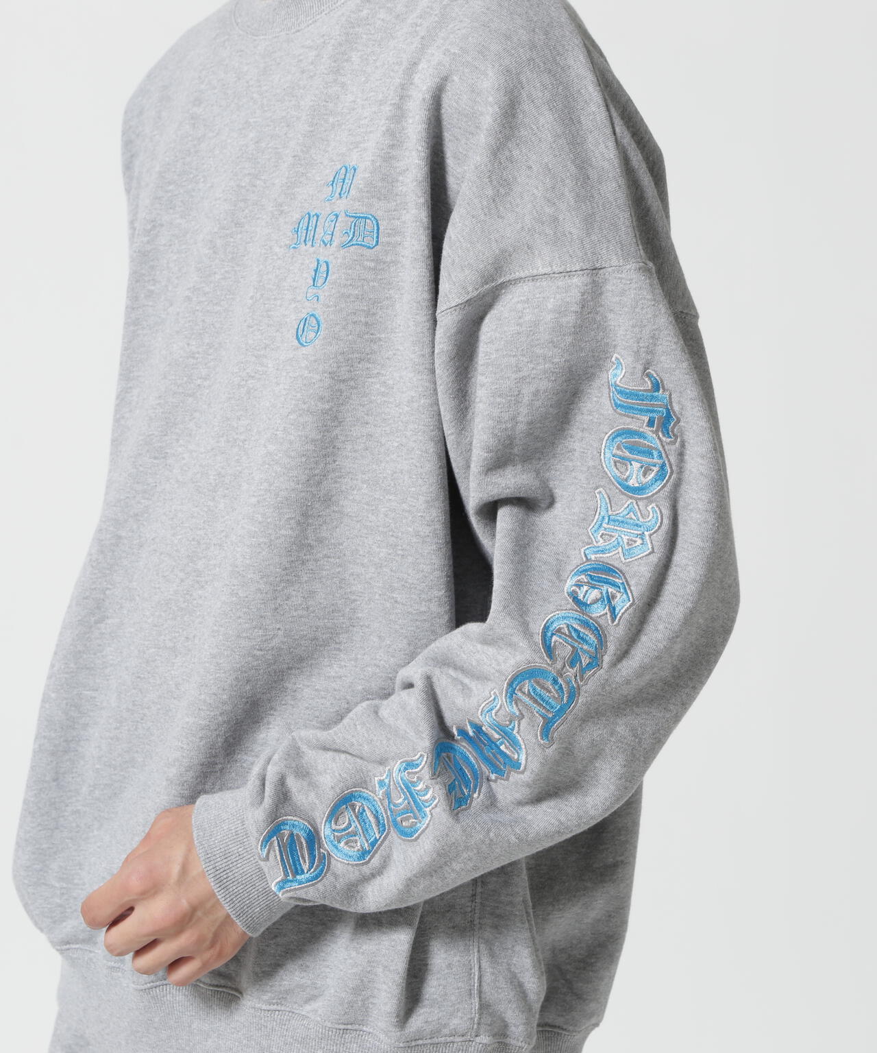 MAYO/メイヨー/別注ロゴ刺繍スウェット