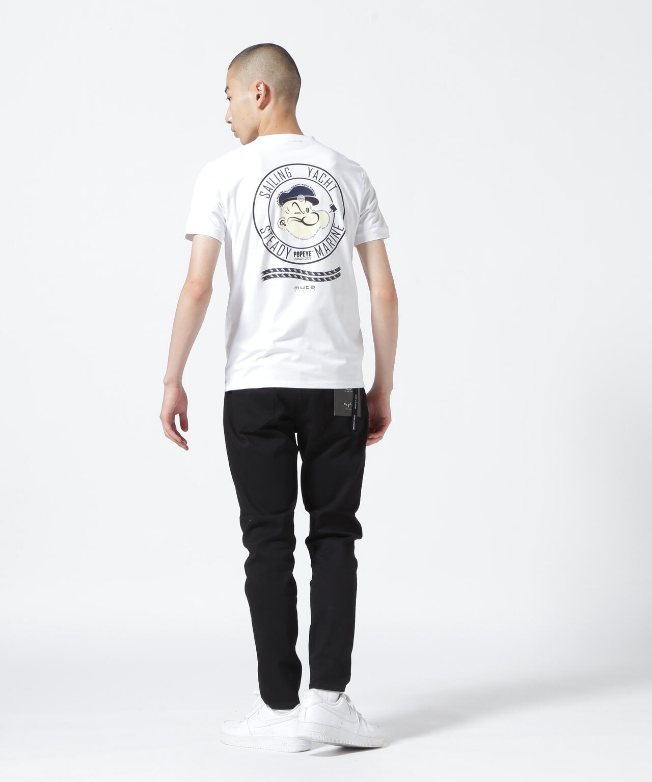 muta MARINE/ムータ マリン/POPEYE meets muta MARINE STEADY Tシャツ