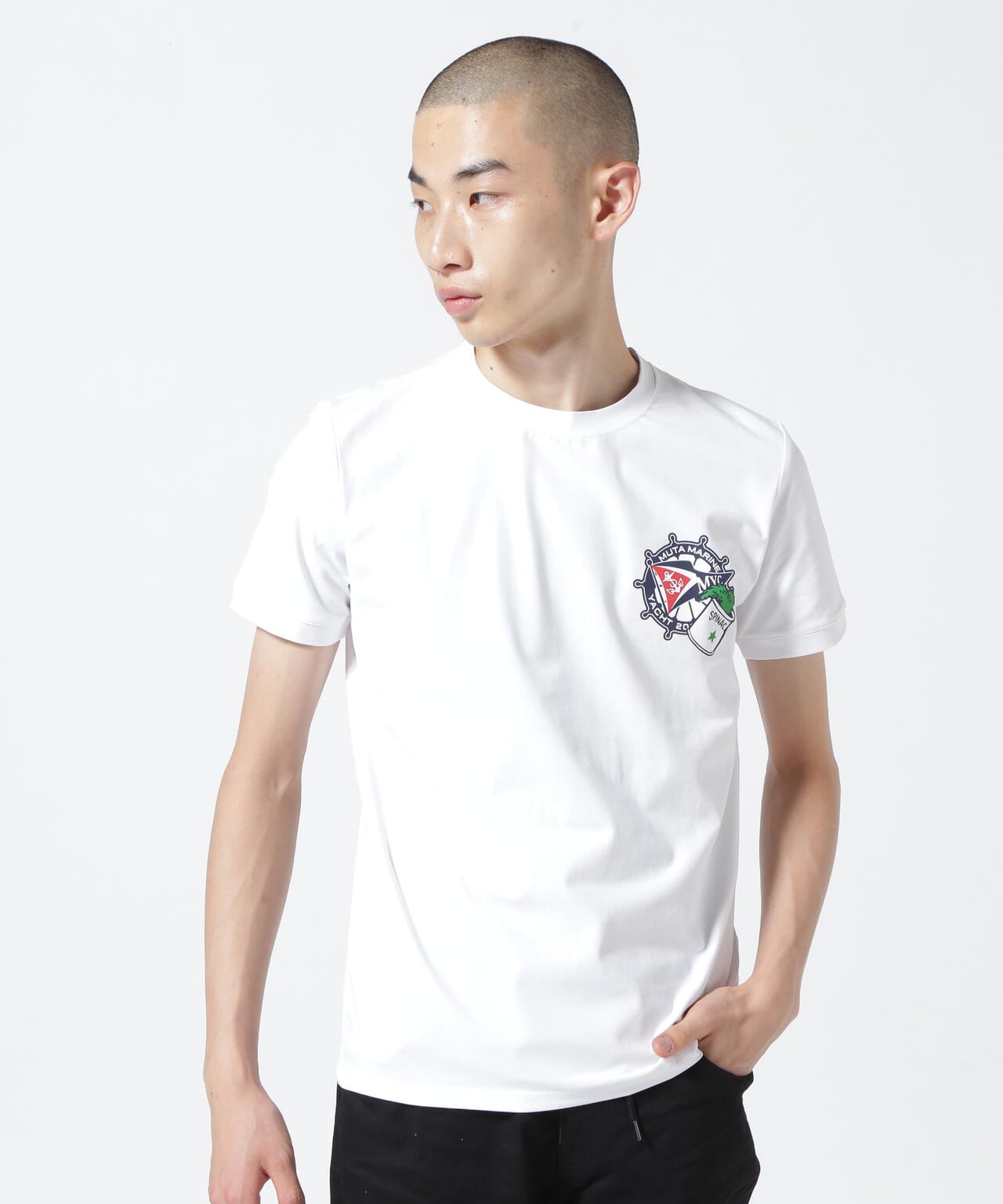 muta MARINE/ムータ マリン/POPEYE meets muta MARINE STEADY Tシャツ