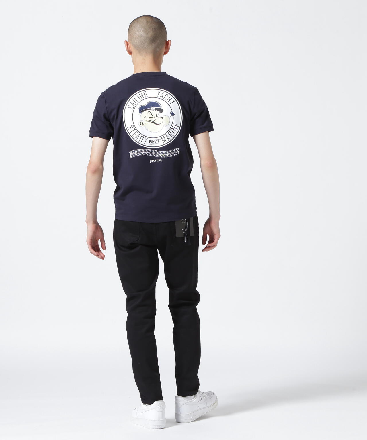 muta MARINE/ムータ マリン/POPEYE meets muta MARINE STEADY Tシャツ