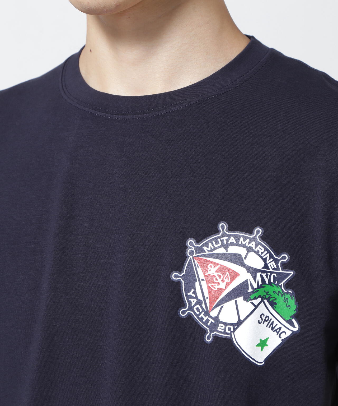 muta MARINE/ムータ マリン/POPEYE meets muta MARINE STEADY Tシャツ