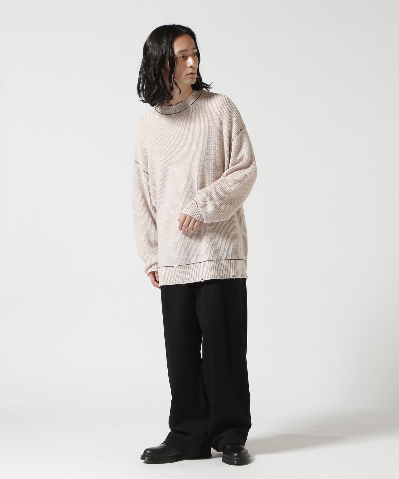 GEN_DAI/ゲンダイ/DAMEGE KNIT