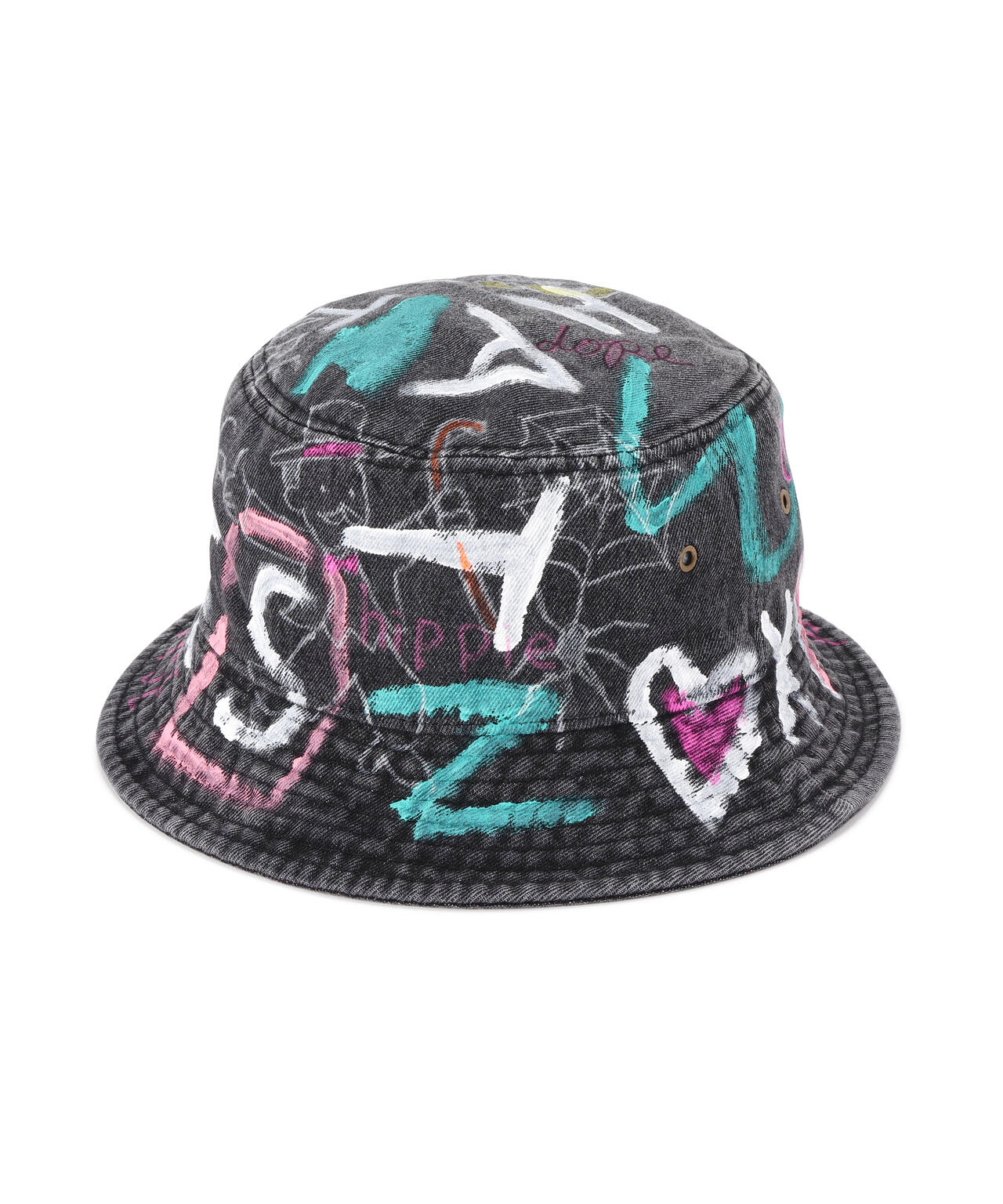 guernika/ゲルニカ/HAND PAINTED HAT/Denim