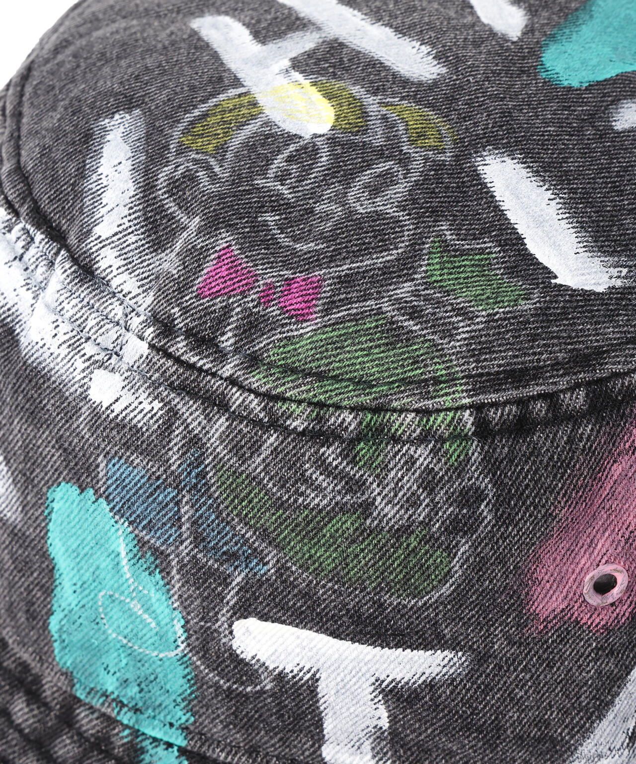guernika/ゲルニカ/HAND PAINTED HAT/Denim