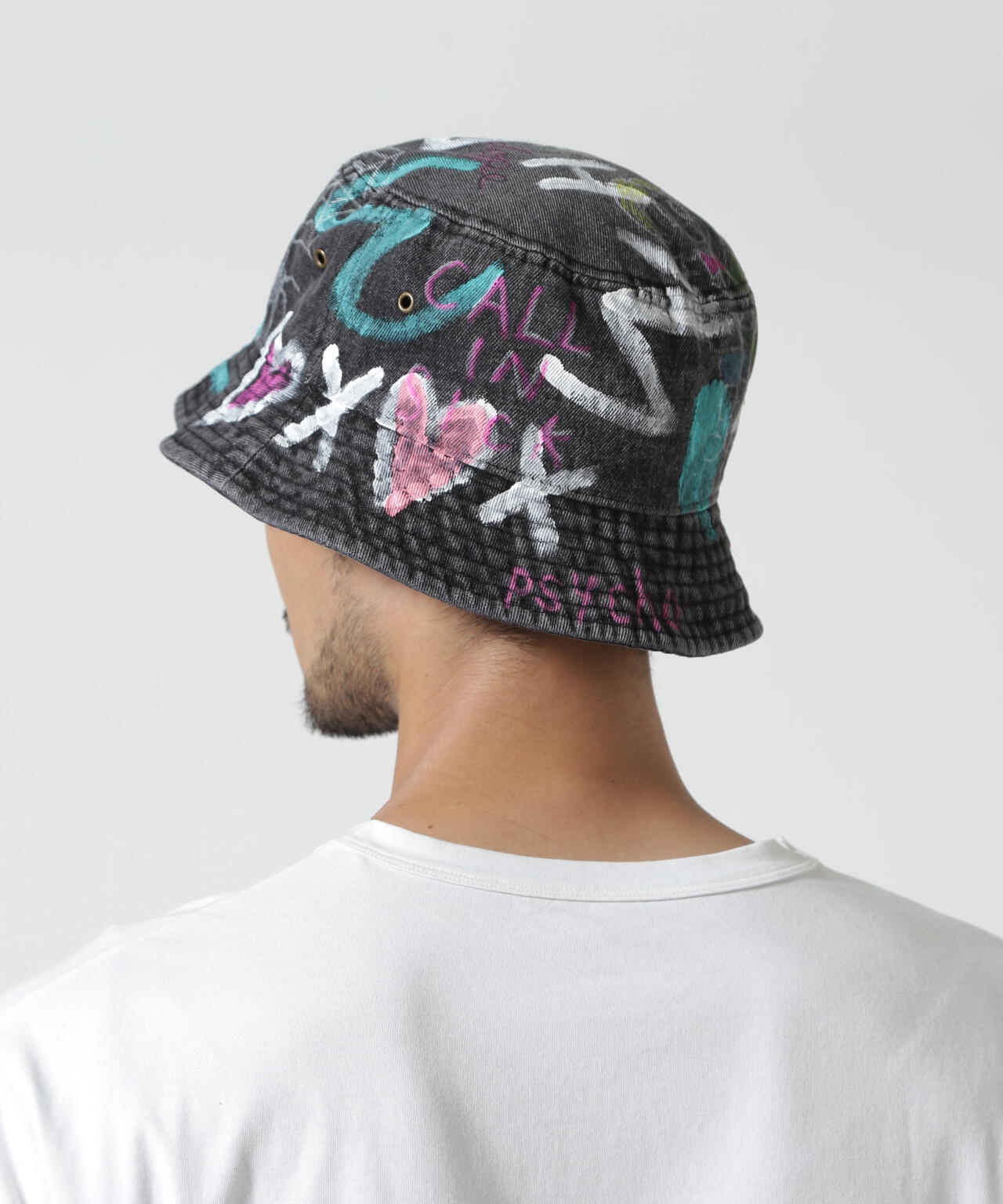 guernika/ゲルニカ/HAND PAINTED HAT/Denim