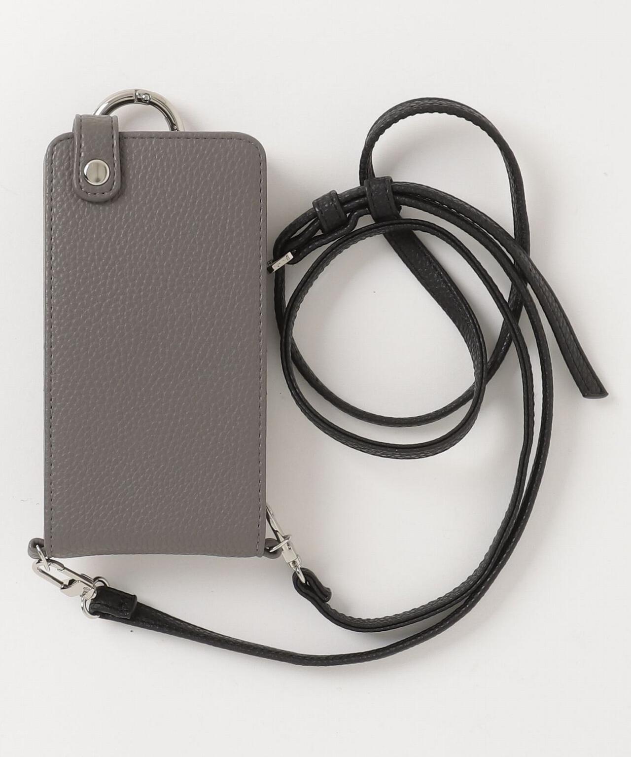 ajew/エジュー/【ひも付き マルチ対応 Sサイズ】 zipphone case shoulder