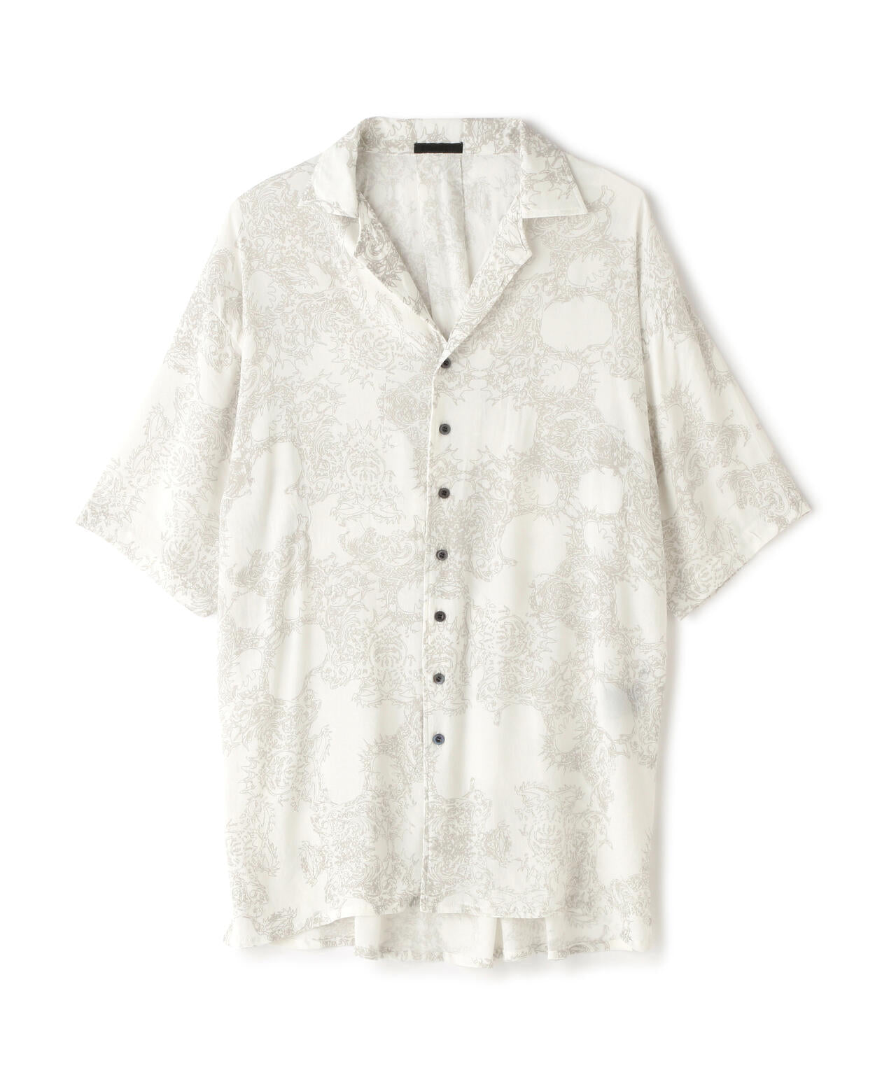 KMRii/ケムリ/Magnolia Crepe Rayon Shirt