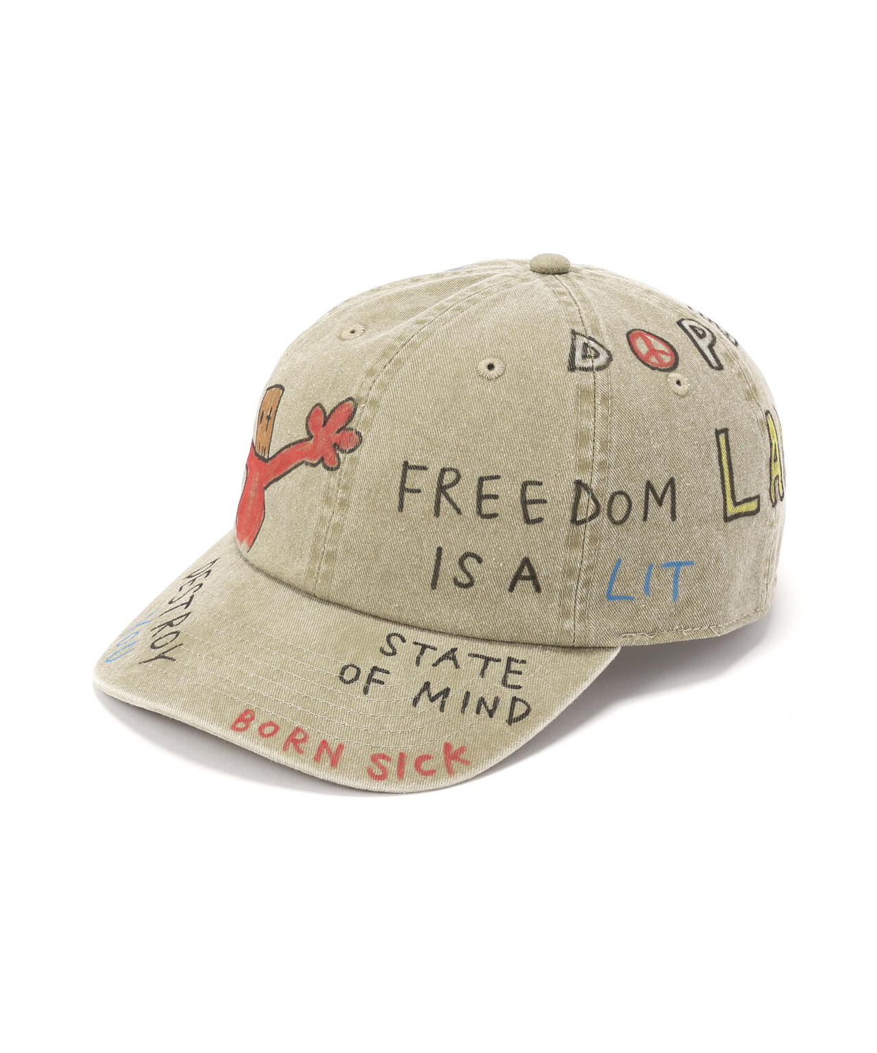 guernika/ゲルニカ/HAND PAINTED CAP/Pigment