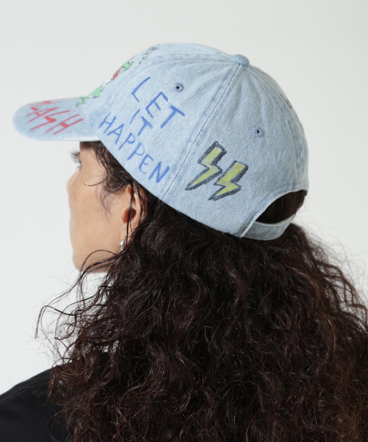 guernika/ゲルニカ/HAND PAINTED CAP/Denim