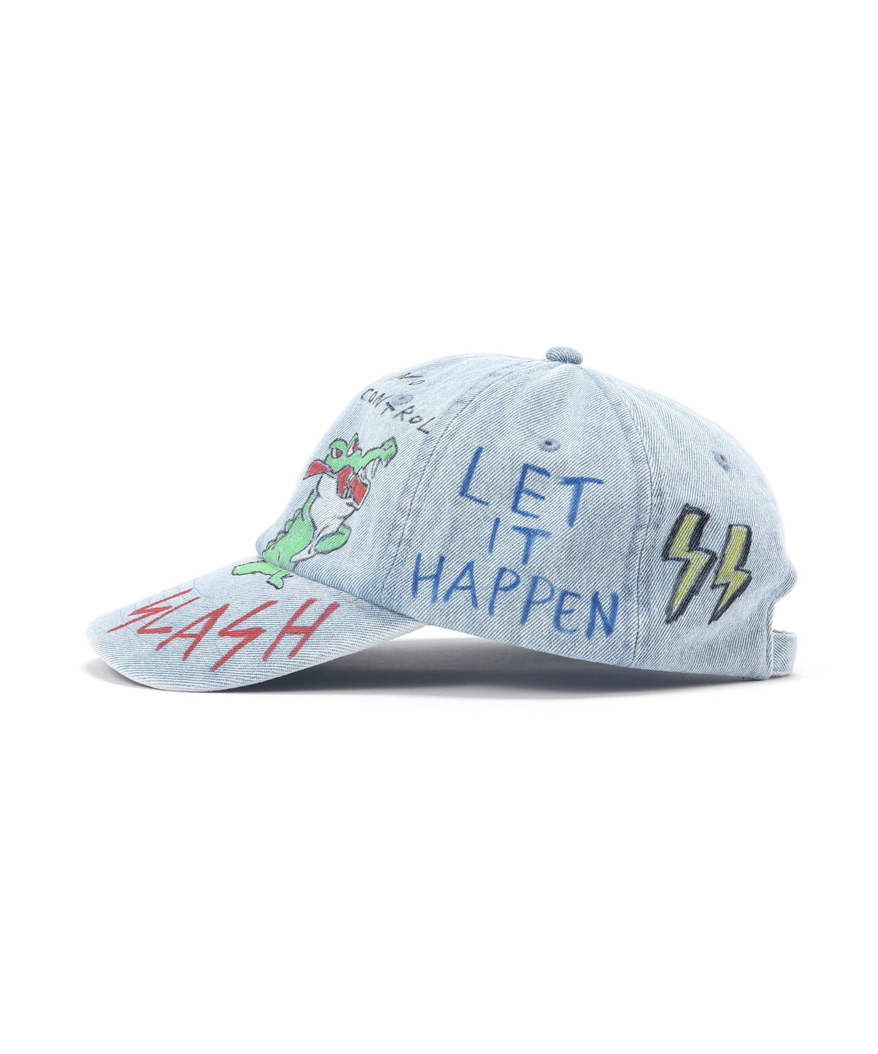 guernika/ゲルニカ/HAND PAINTED CAP/Denim