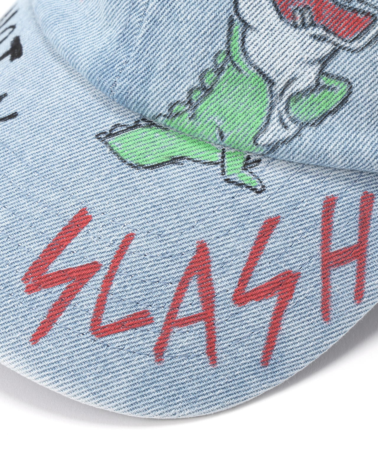 guernika/ゲルニカ/HAND PAINTED CAP/Denim