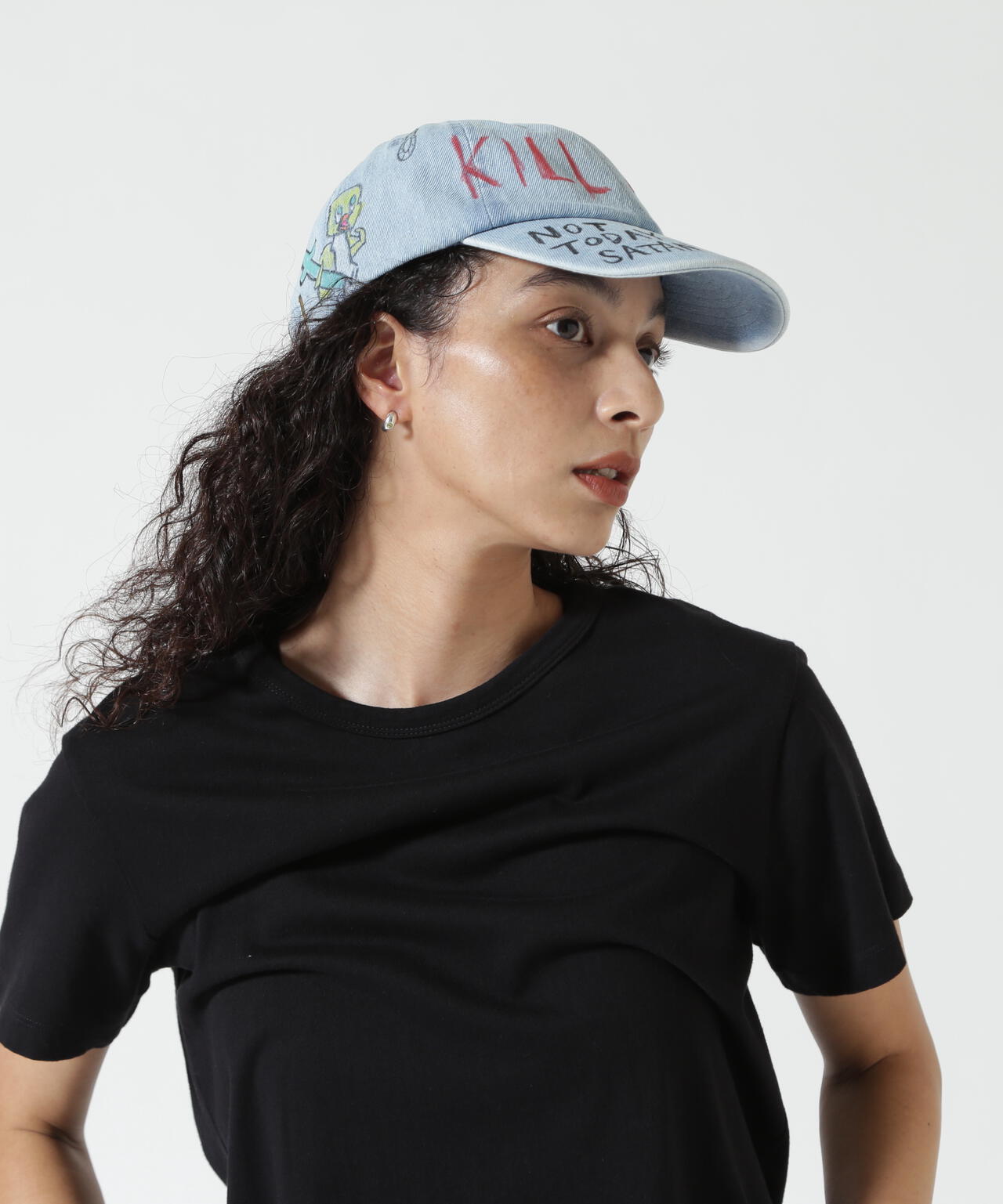 guernika/ゲルニカ/HAND PAINTED CAP/Denim