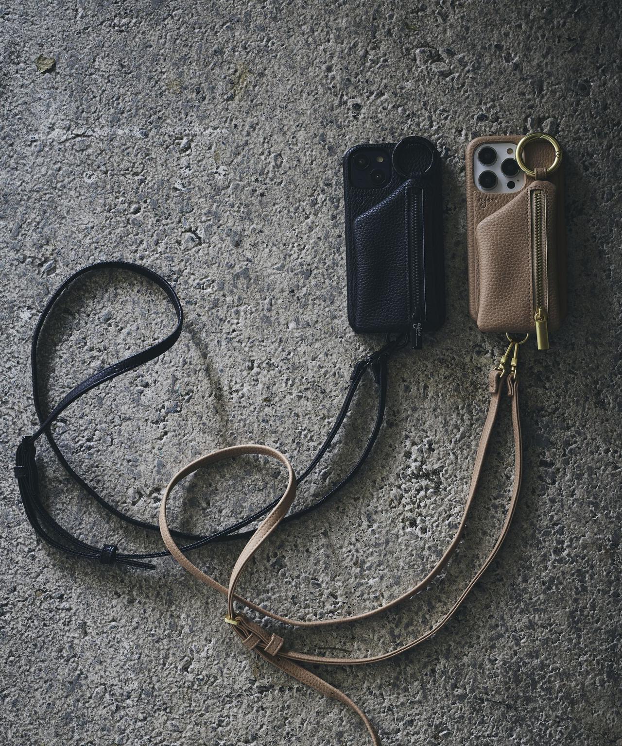 ajew/エジュー/別注【ひも付き】iPhone14・14Pro・15・15Pro