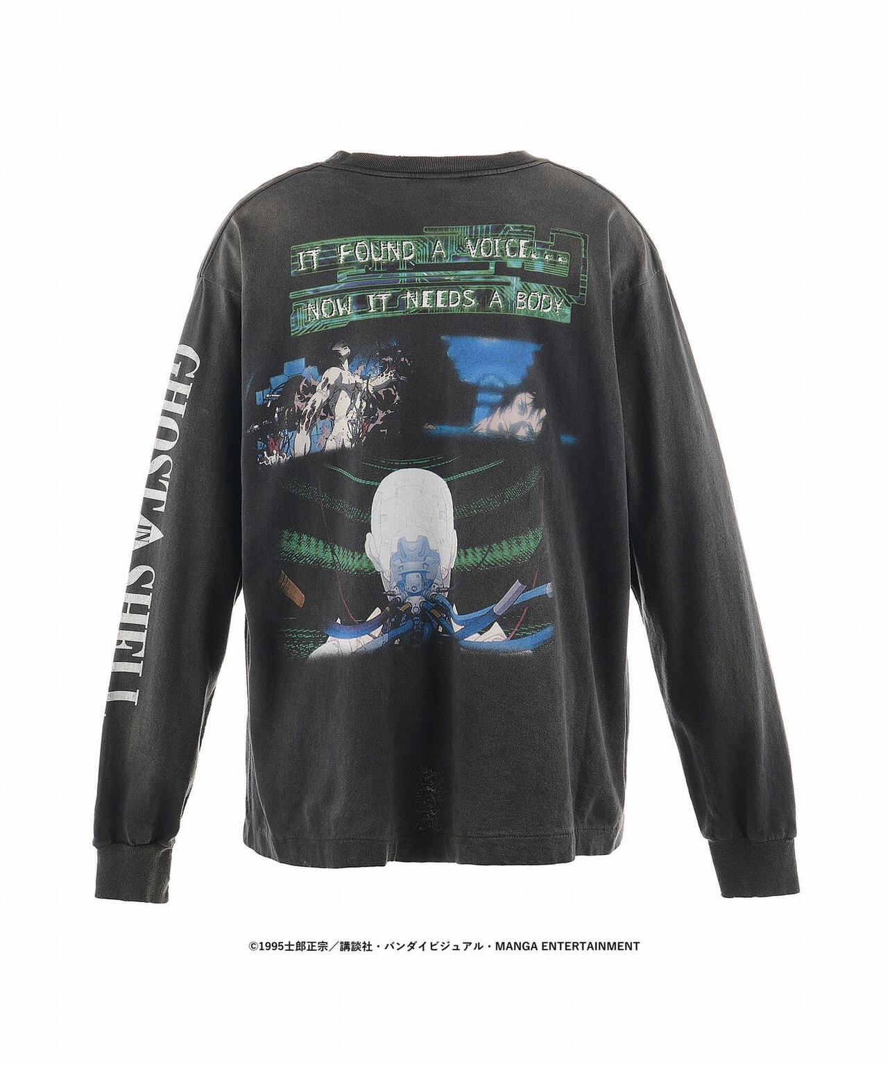 SAINT MICHAEL/セントマイケル/GS_LS TEE/ILYA GITS/BLACK