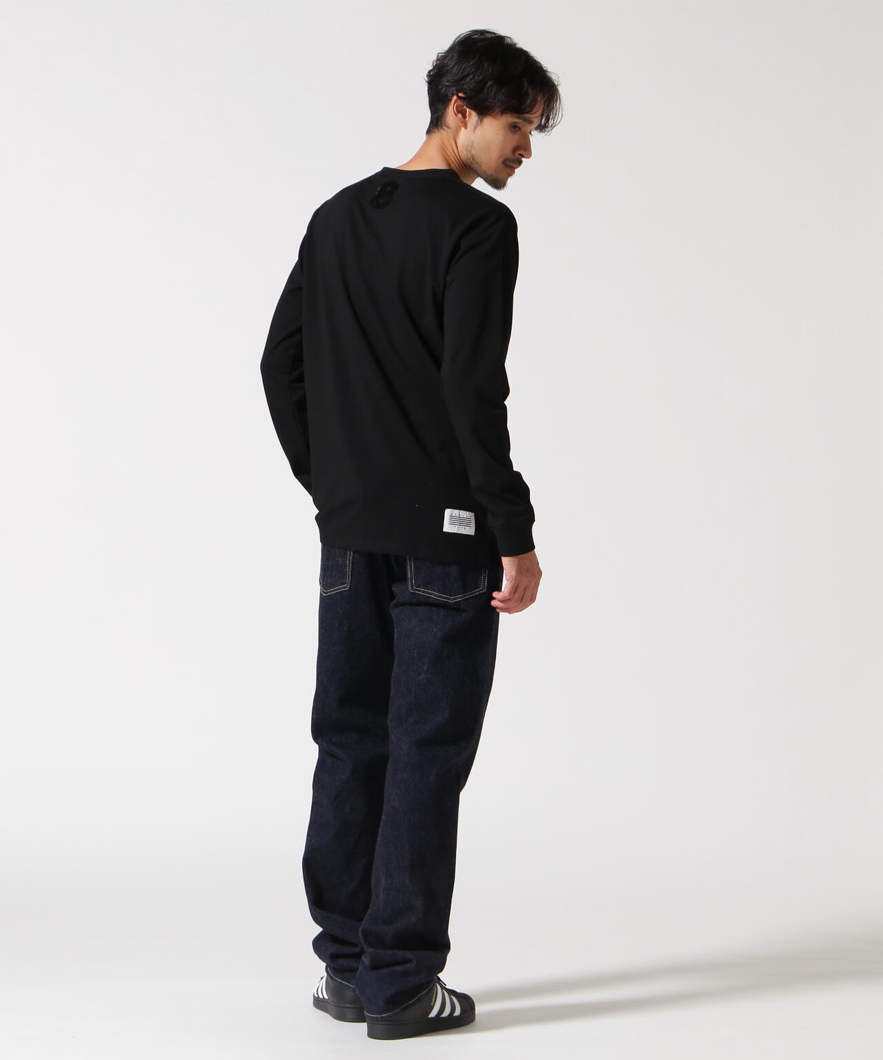 muta MARINE/ムータ マリン/別注Three America Heart LS TEE