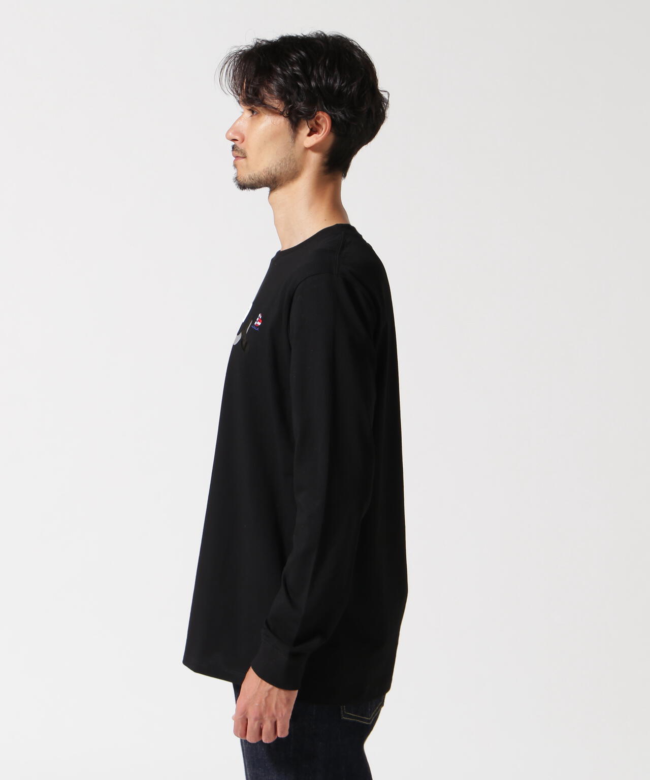 muta MARINE/ムータ マリン/別注Three America Heart LS TEE