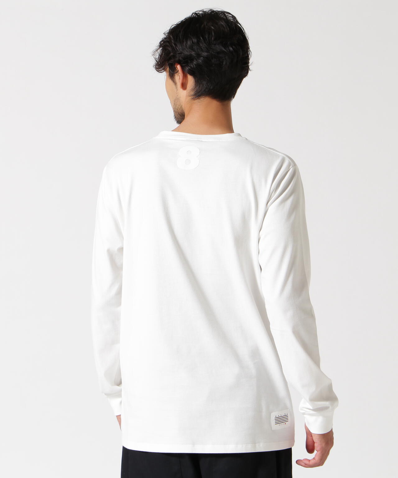 muta MARINE/ムータ マリン/別注Three America Heart LS TEE
