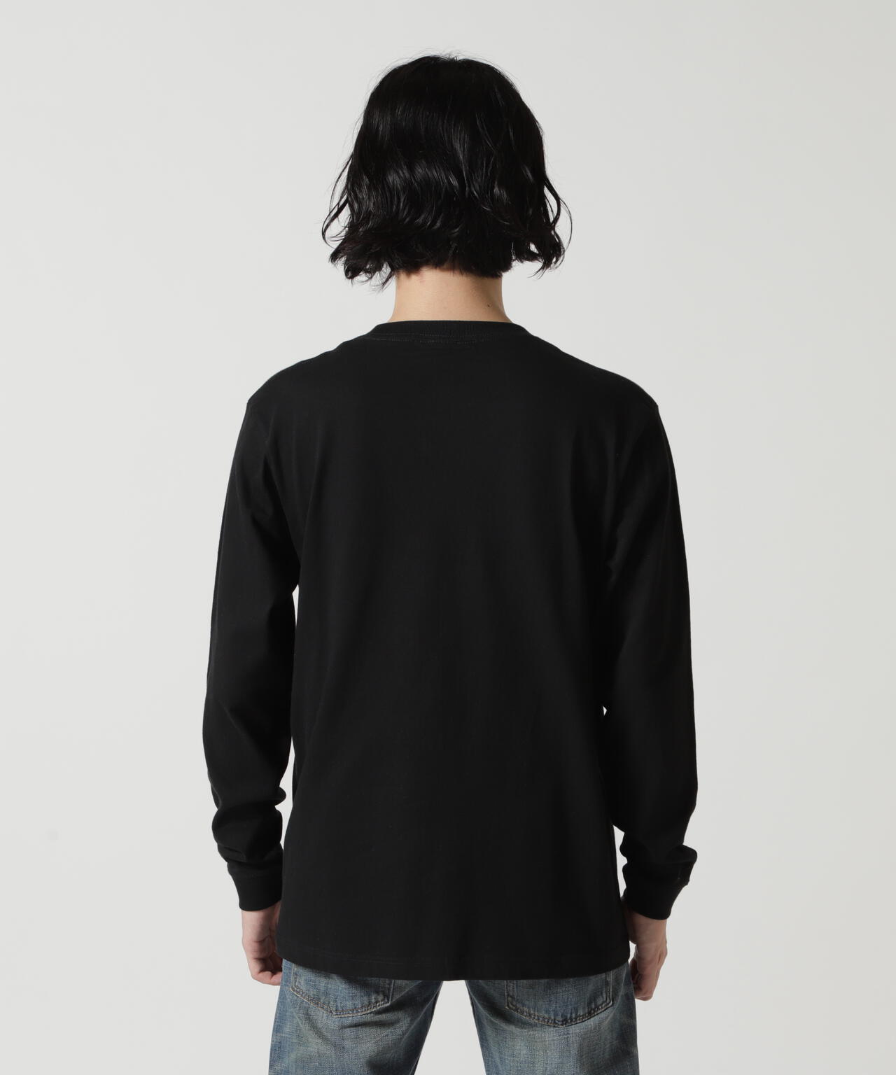 STUD MUFFIN/スタッドマフィン/Warninng シークイン L/S Tee