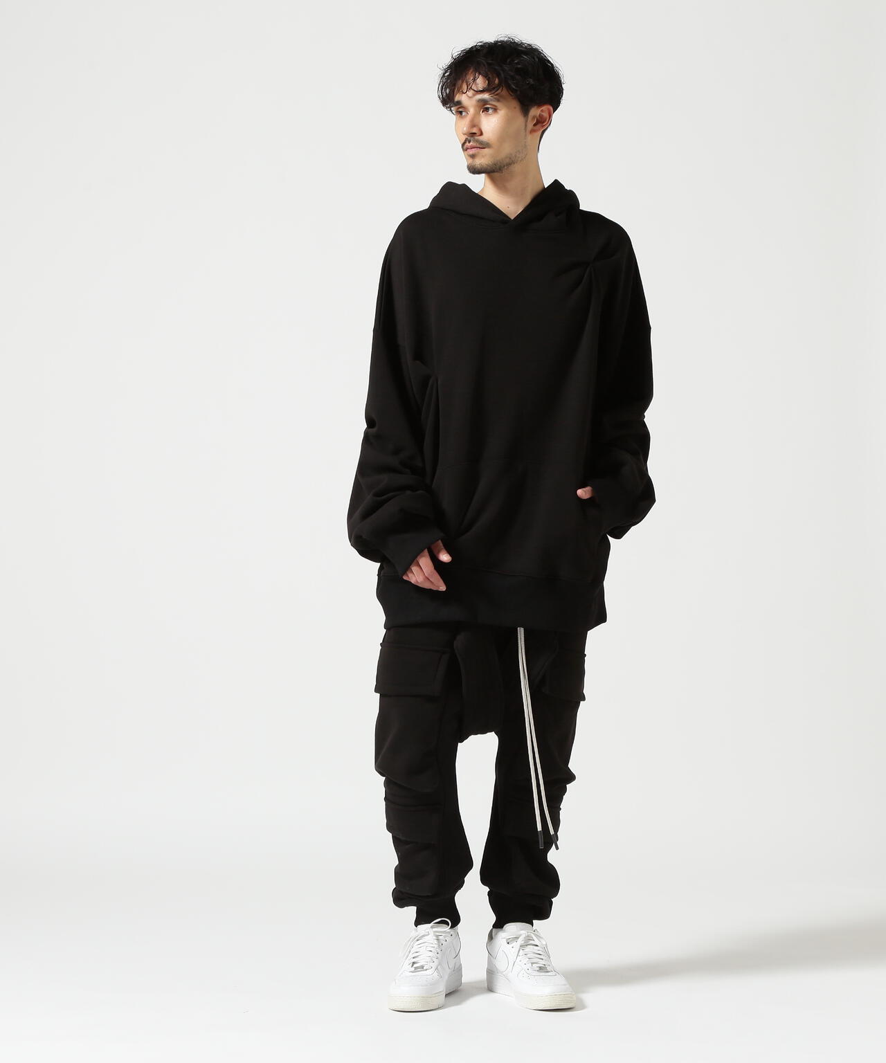 A.F ARTEFACT/エーエフ・アーティファクト/Bomber Heat Tuck Hoodie