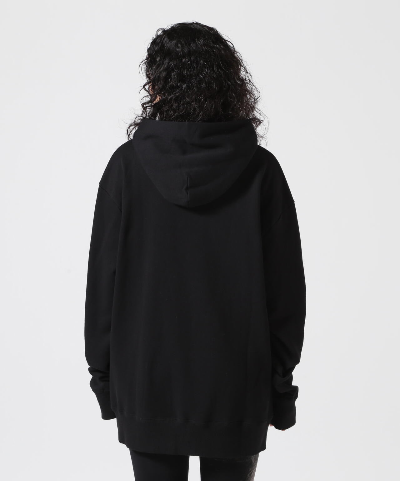 Y's/ワイズ/FLOWER＋FOOTPRINT LONG HOODIE