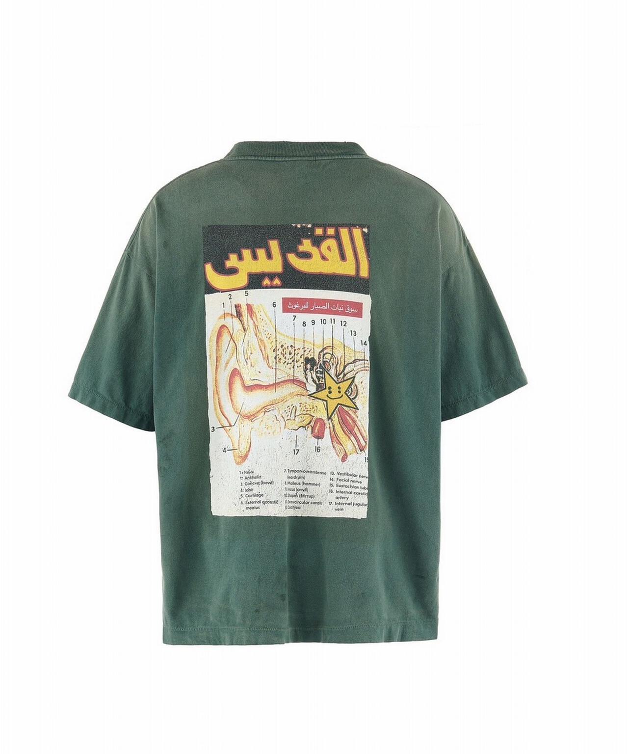 SAINT MICHAEL/セントマイケル/CP_SS TEE/LOVE OF SNT/GREEN