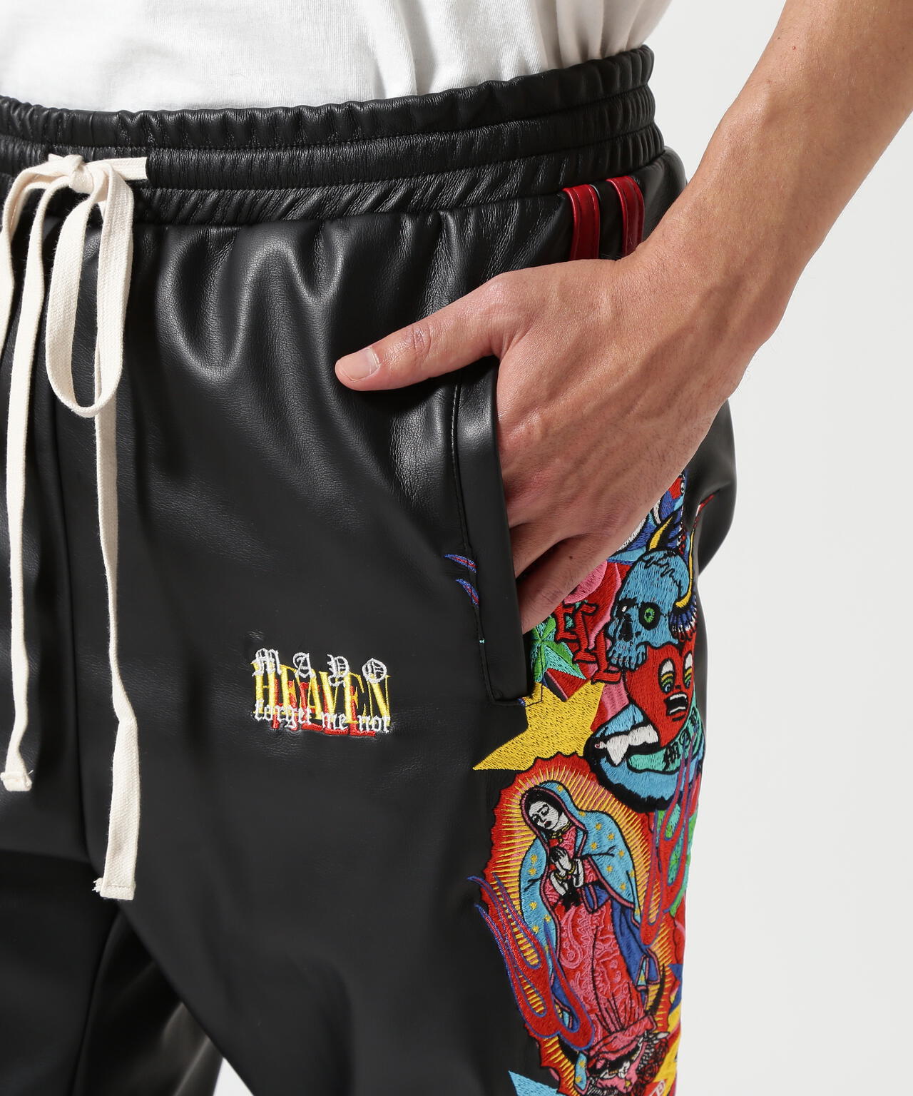MAYO/メイヨー/別注PU TRACK PANTS