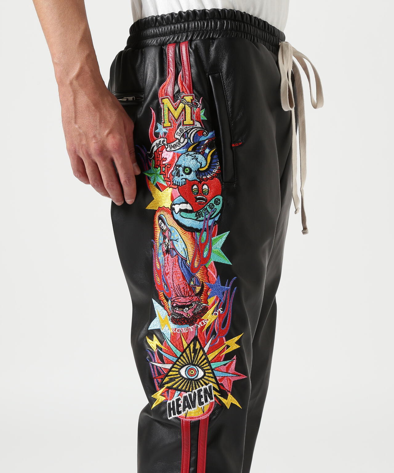 MAYO/メイヨー/別注PU TRACK PANTS