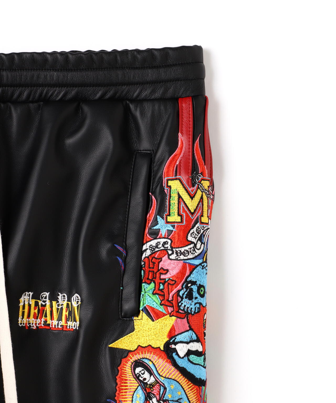 MAYO/メイヨー/別注PU TRACK PANTS