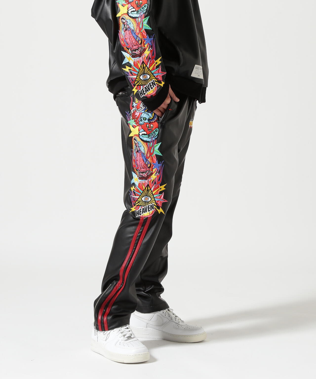 MAYO/メイヨー/別注PU TRACK PANTS