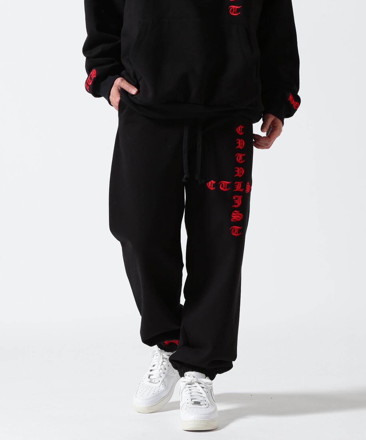 CTLS/シーティーエルエス/別注EMBROIDERY SWEAT PANTS