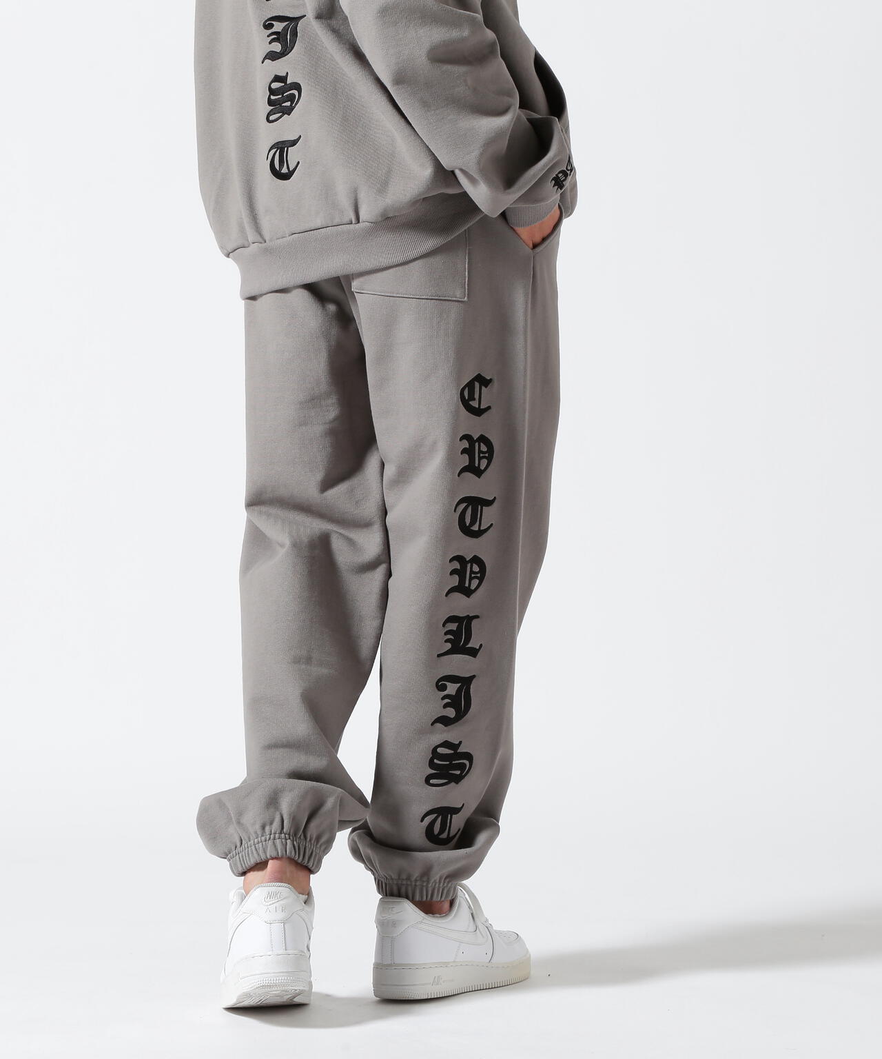 CTLS/シーティーエルエス/別注EMBROIDERY SWEAT PANTS