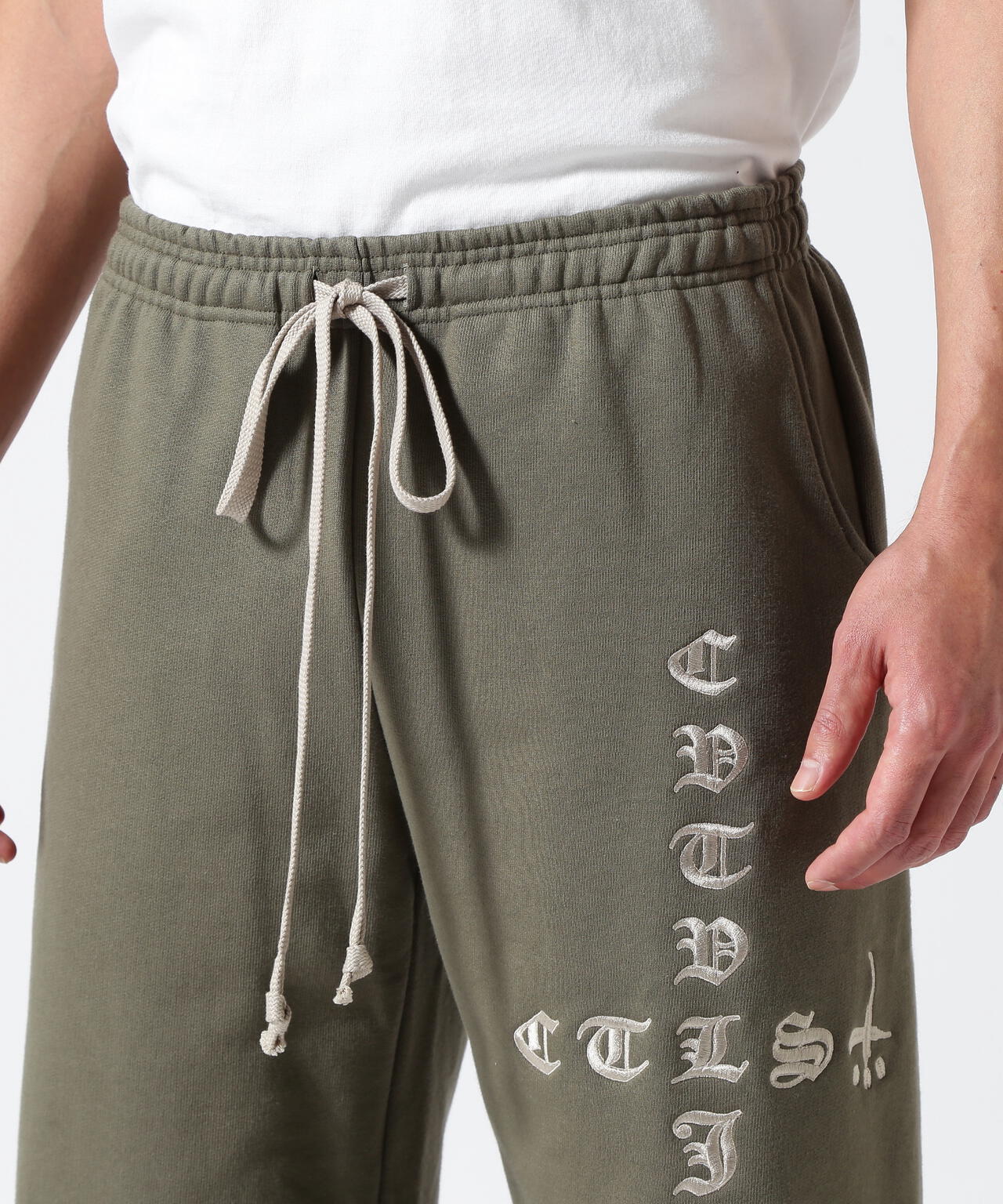 CTLS/シーティーエルエス/別注EMBROIDERY SWEAT PANTS