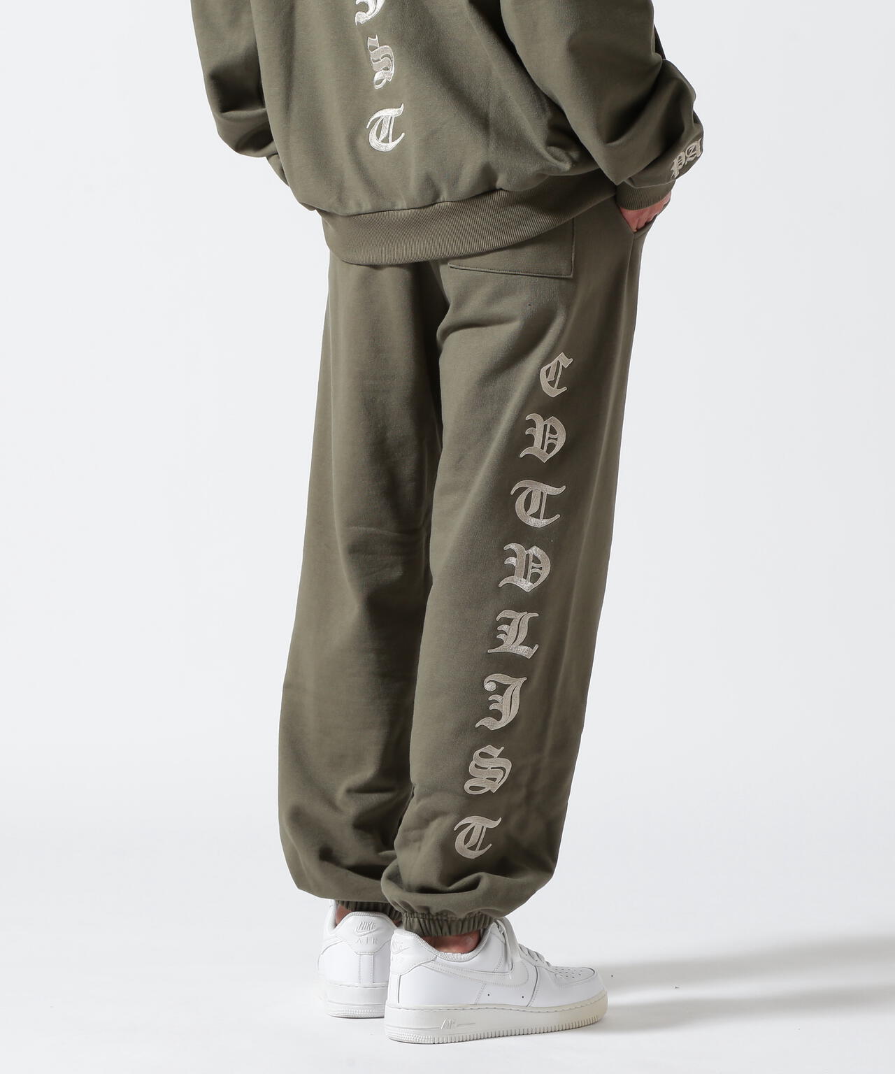 CTLS/シーティーエルエス/別注EMBROIDERY SWEAT PANTS