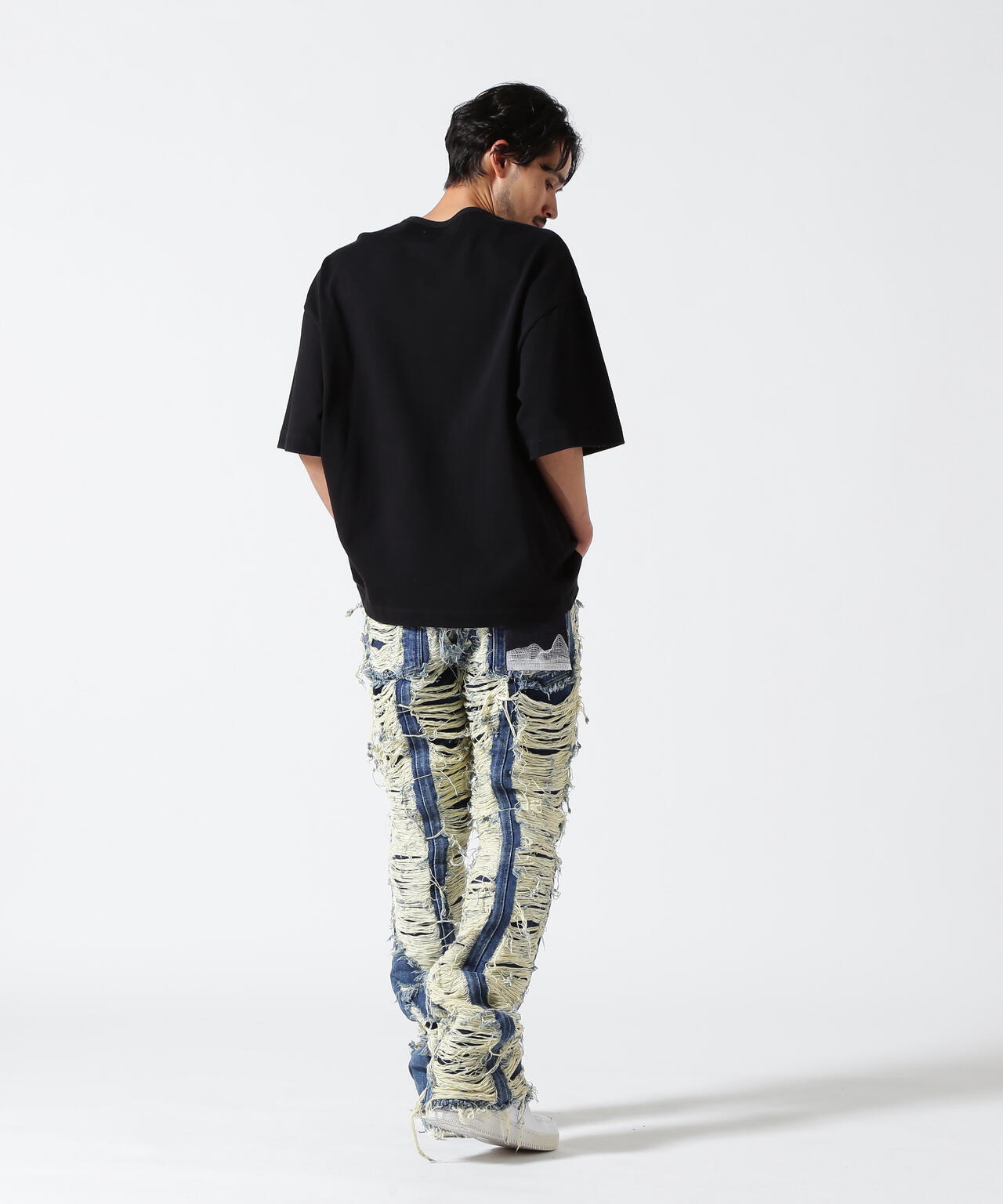 Valabasas/バラバサス/CONTRAST BLUE WASH DENIM