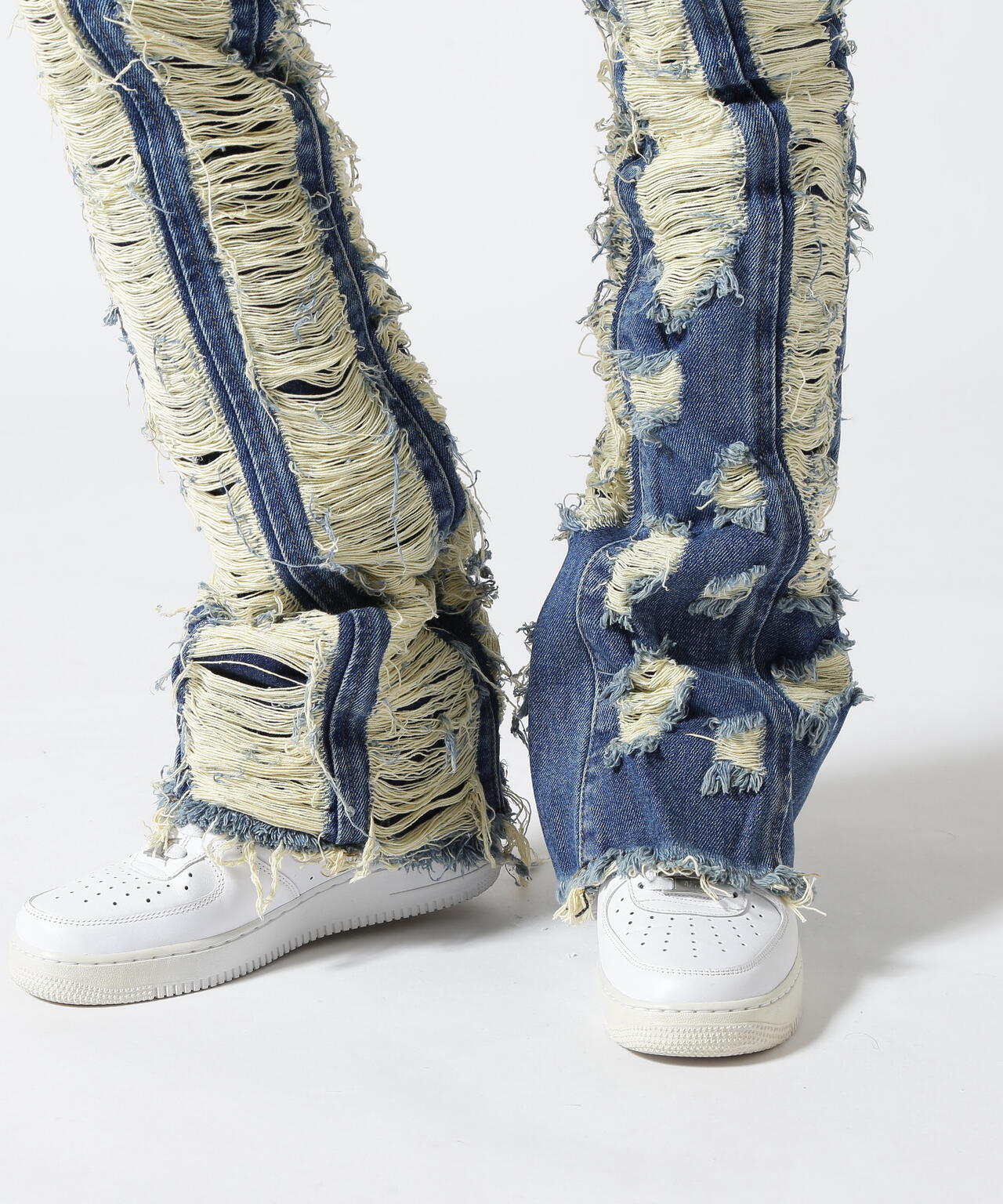 Valabasas/バラバサス/CONTRAST BLUE WASH DENIM