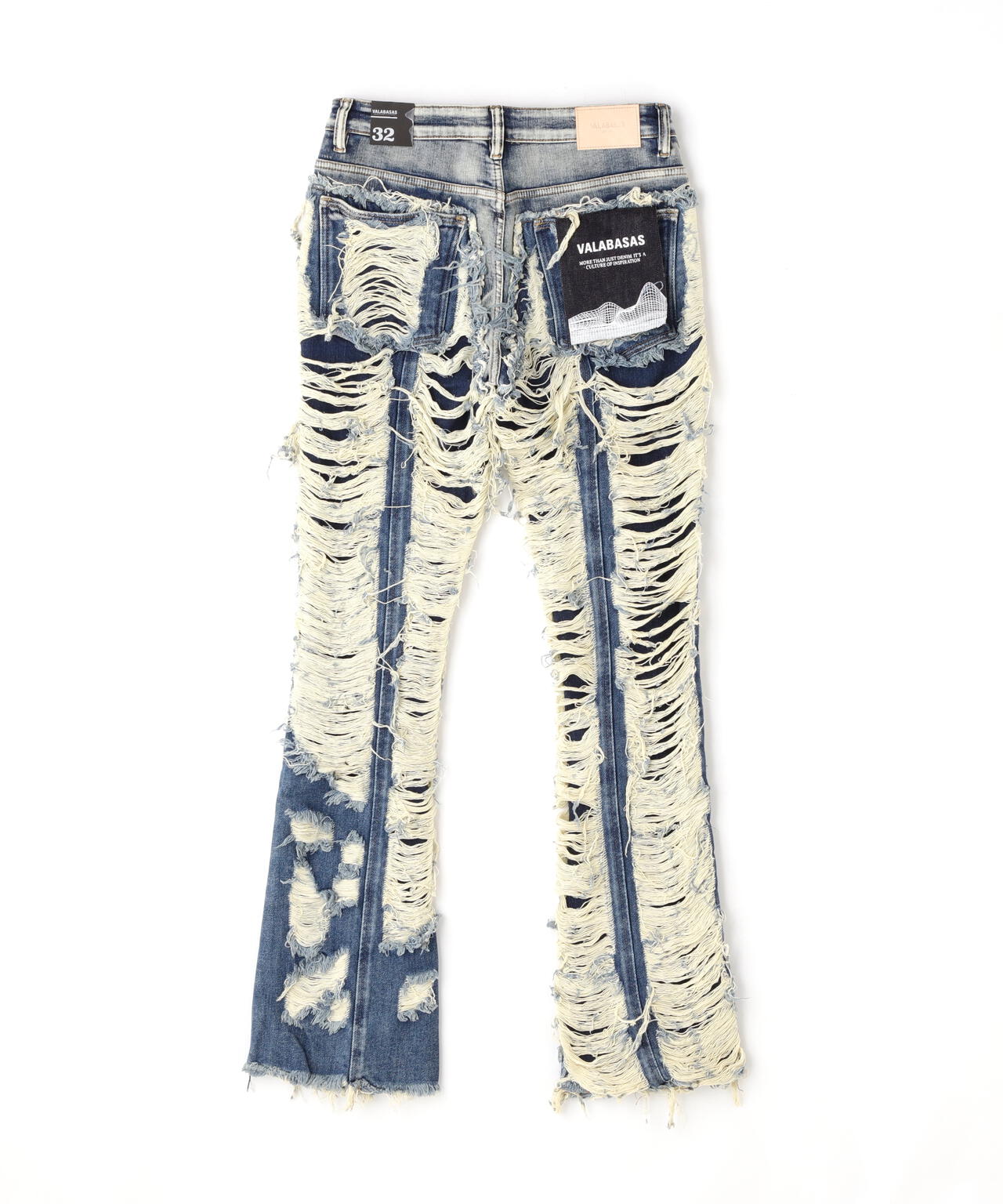 Valabasas/バラバサス/CONTRAST BLUE WASH DENIM