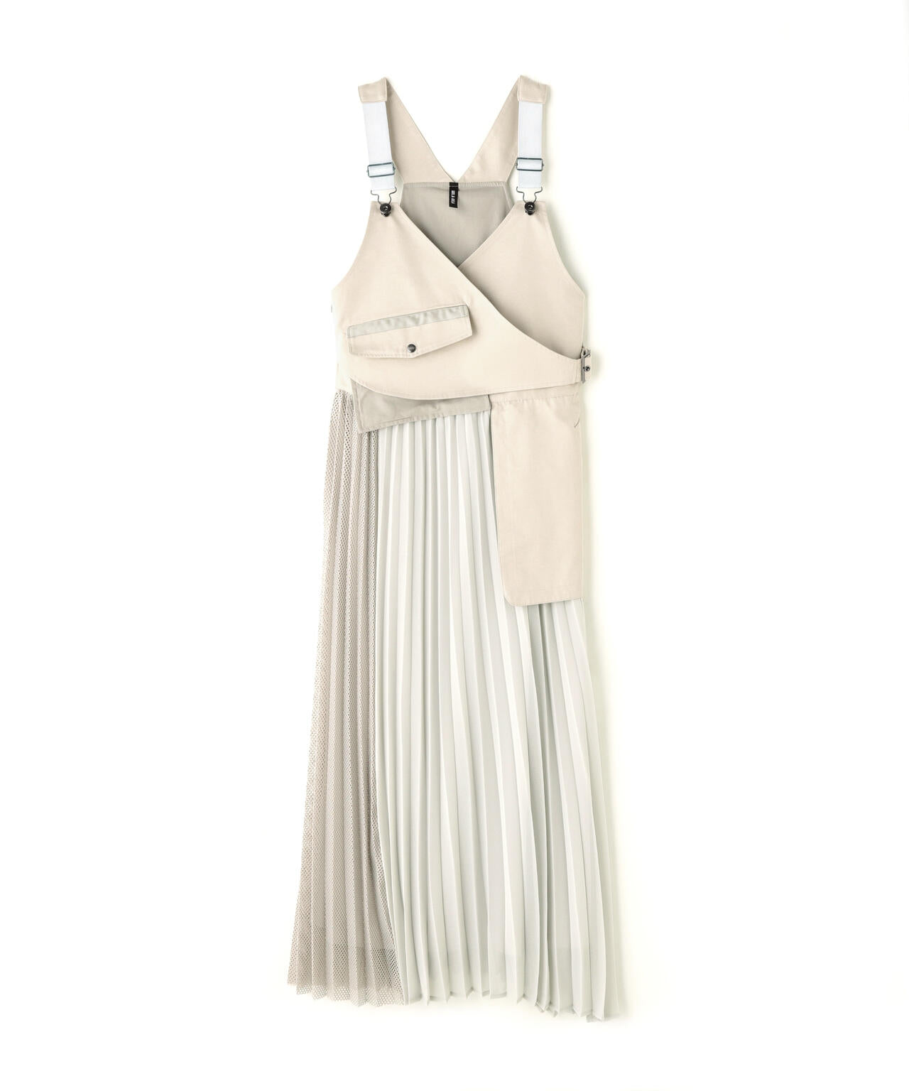 AULA AILA/アウラアイラ/DENIM COMBINATION JUMPER SKIRT