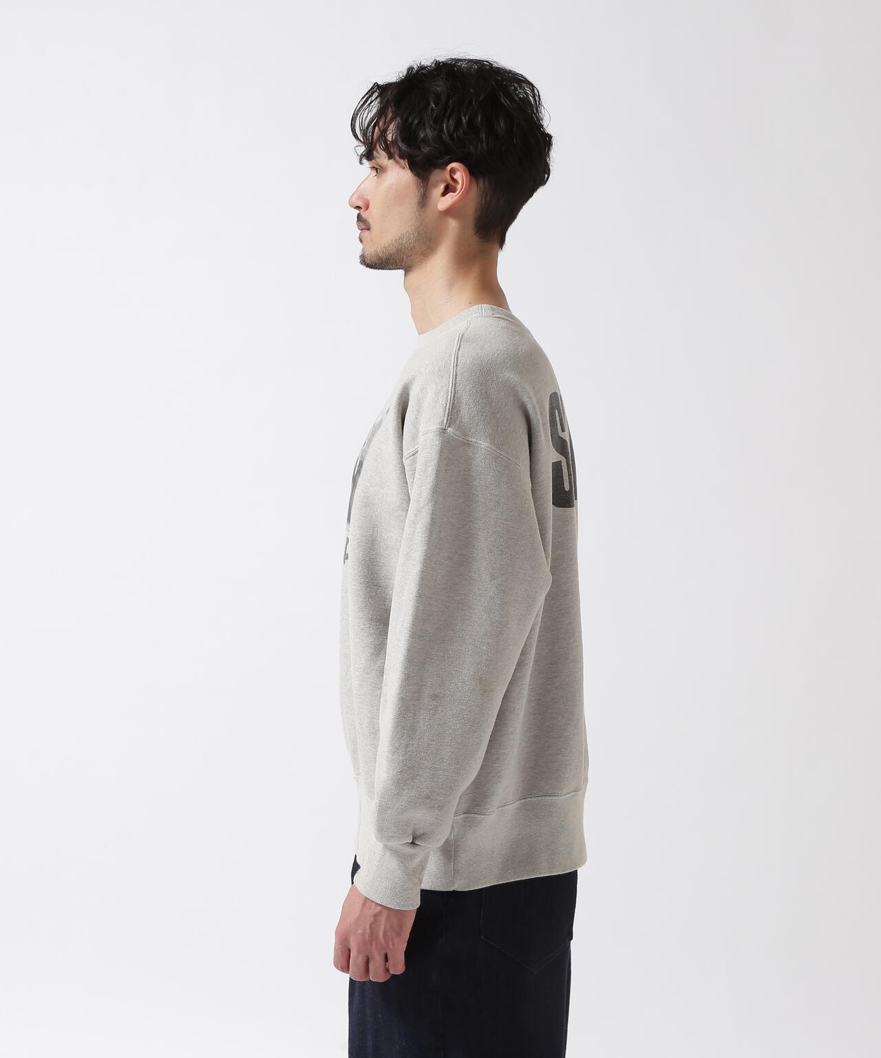 SAINT MICHAEL/セントマイケル/FRD_CREW N SWEAT/FRIENDS/GRY