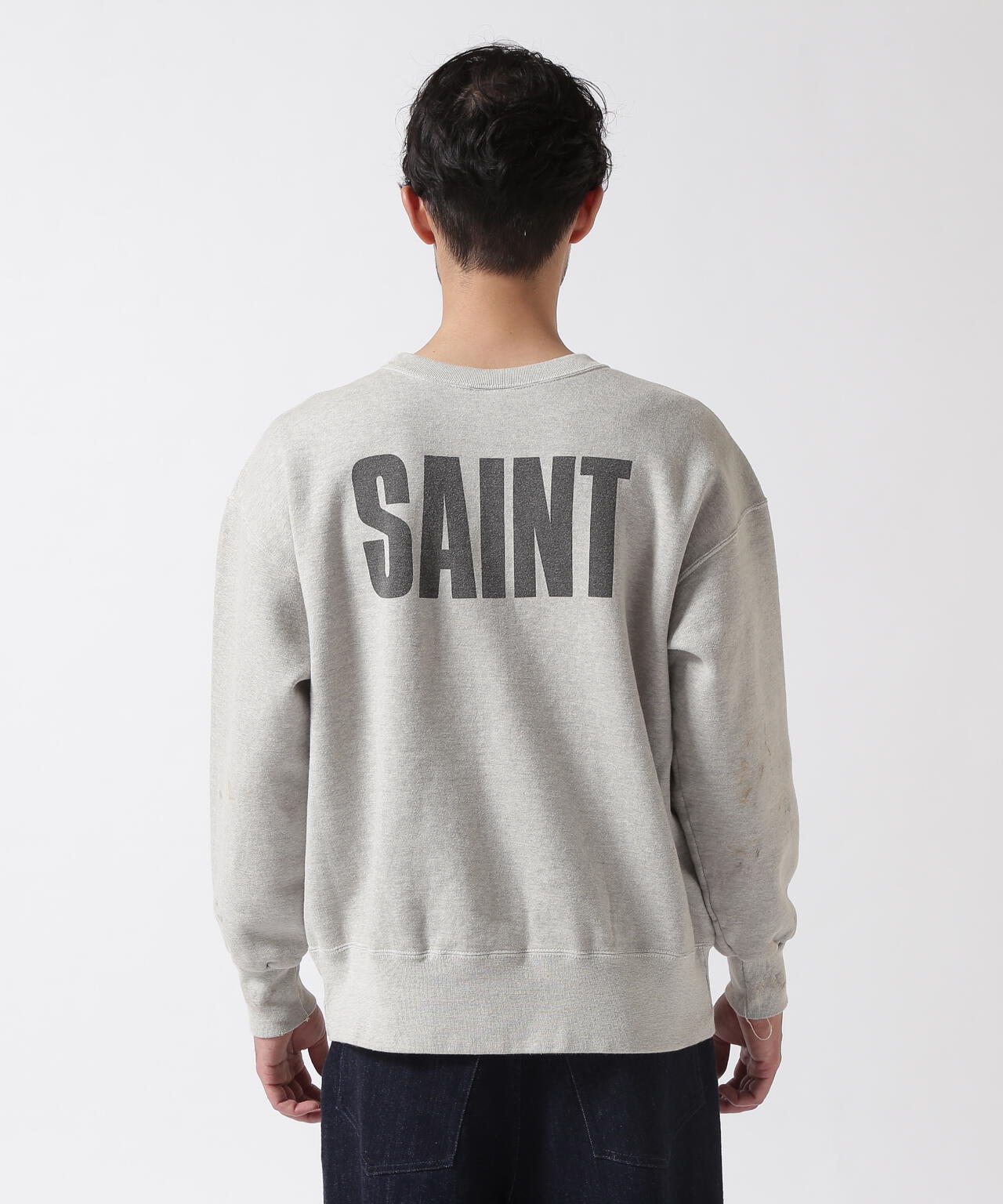 SAINT MICHAEL/セントマイケル/FRD_CREW N SWEAT/FRIENDS/GRY
